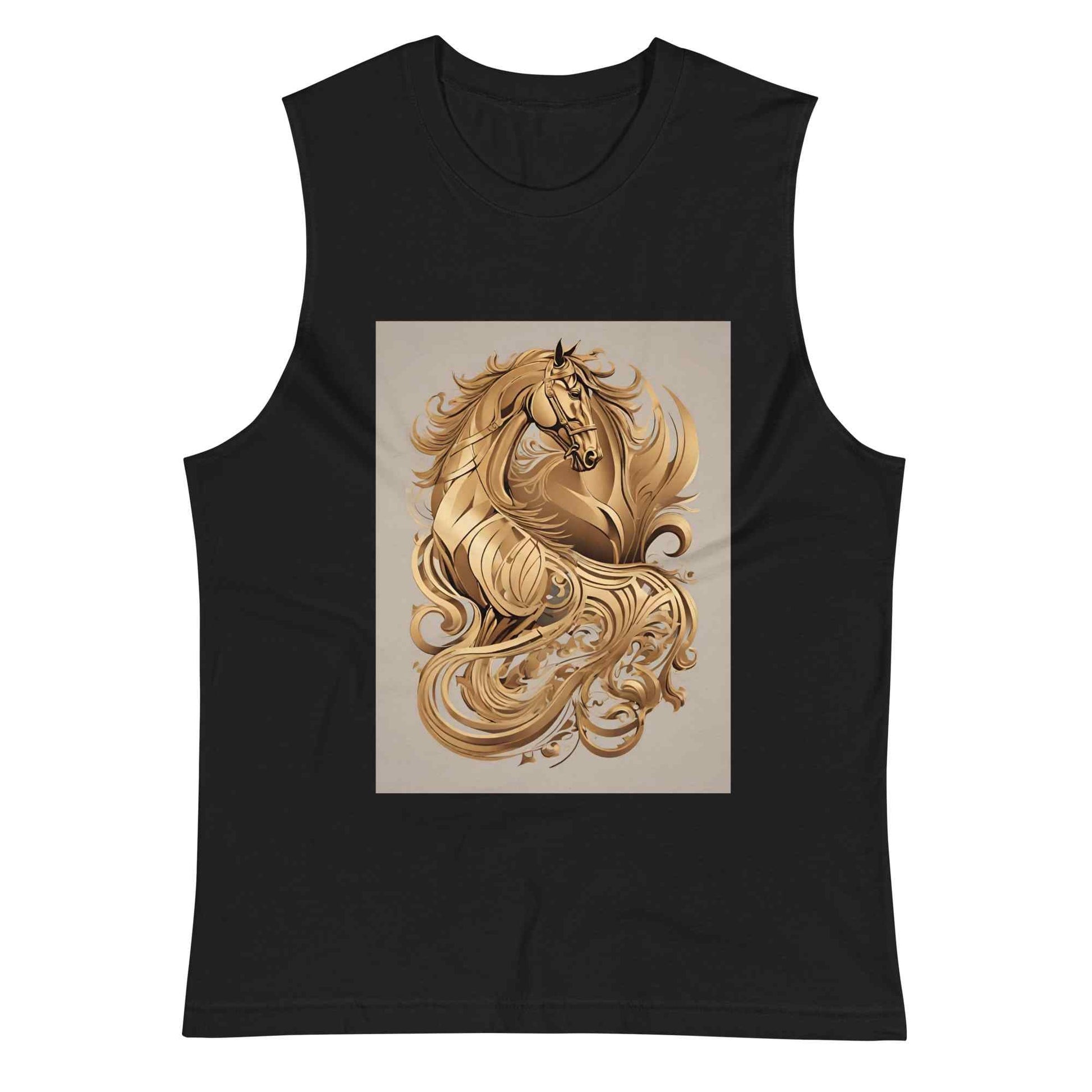 Muscle Shirt Dancing horsesmy art Allawimy art Allawi