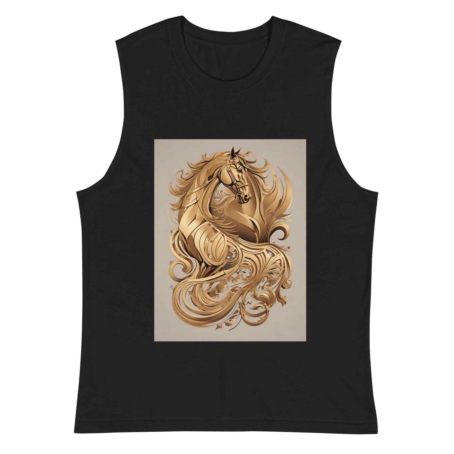Muscle Shirt Dancing horsesmy art Allawimy art Allawi