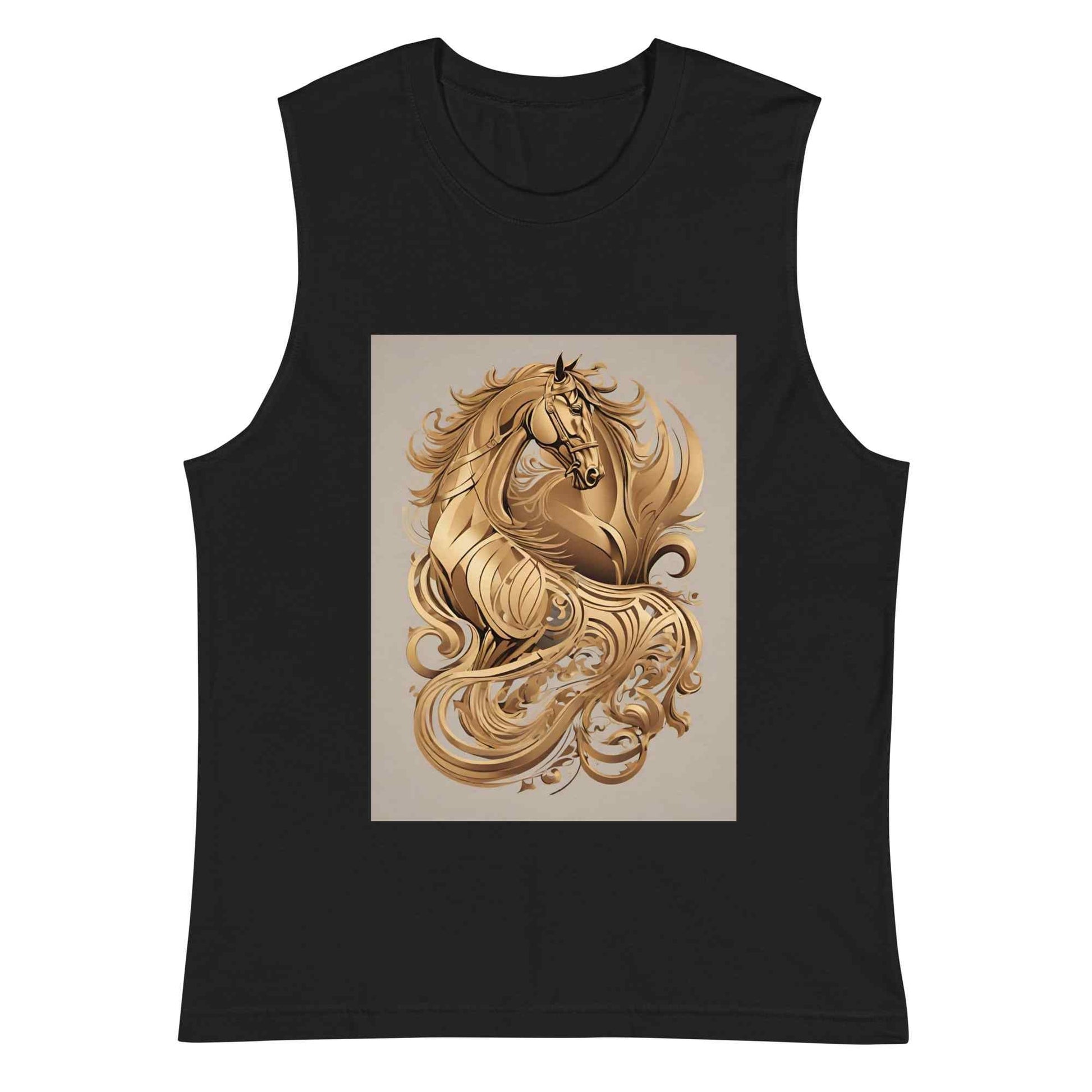 Muscle Shirt Dancing horsesmy art Allawimy art Allawi