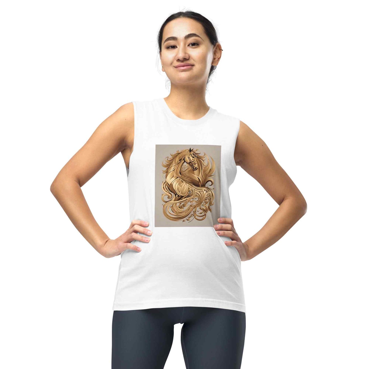 Muscle Shirt Dancing horsesmy art Allawimy art Allawi