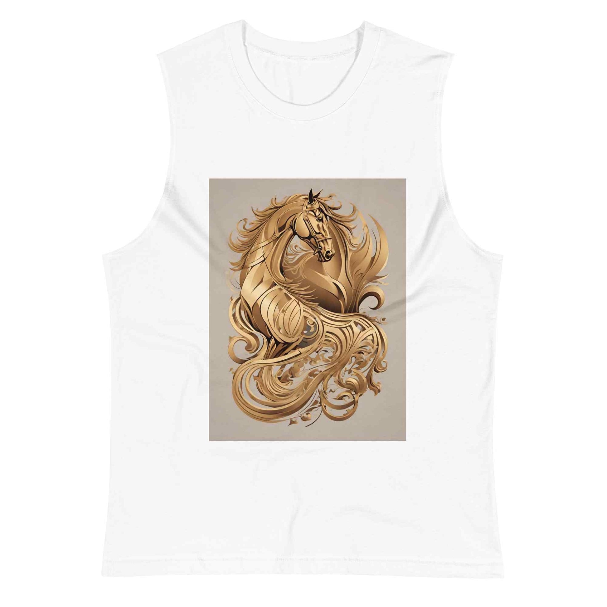 Muscle Shirt Dancing horsesmy art Allawimy art Allawi