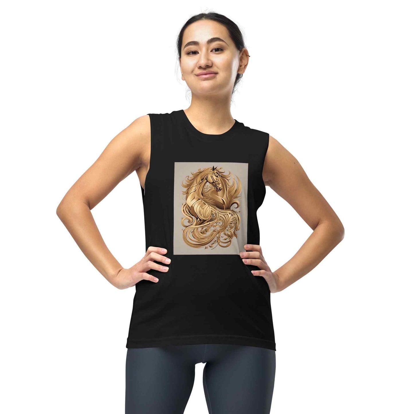 Muscle Shirt Dancing horsesmy art Allawimy art Allawi