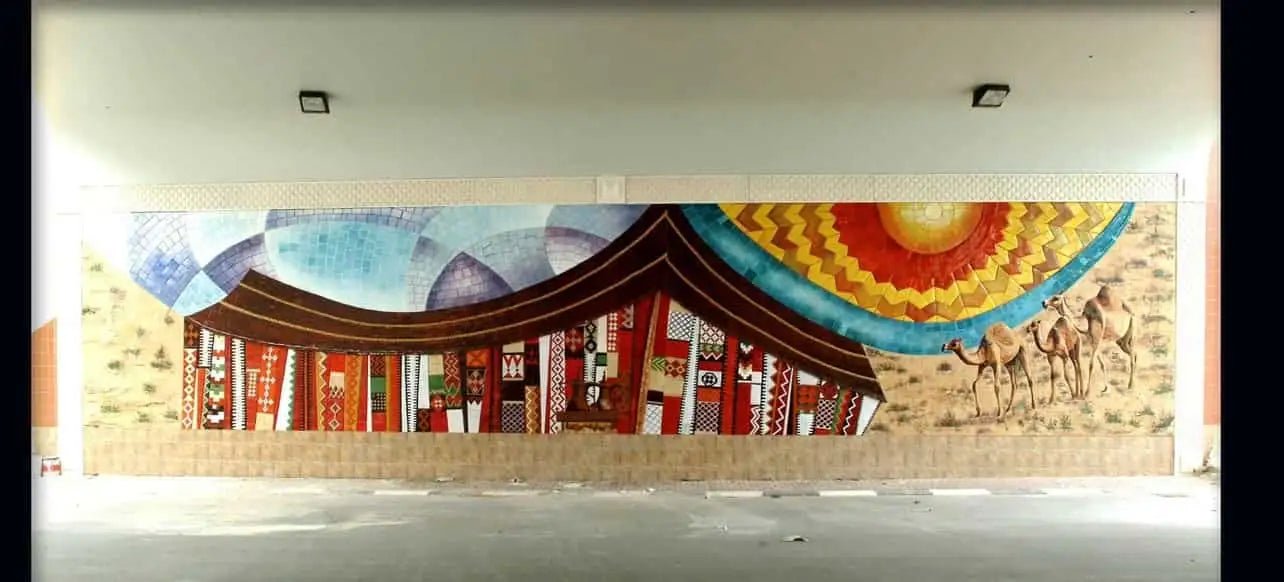Passport Tunnel Decoration Project — Qatarmy art AllawiJust Art Allawi