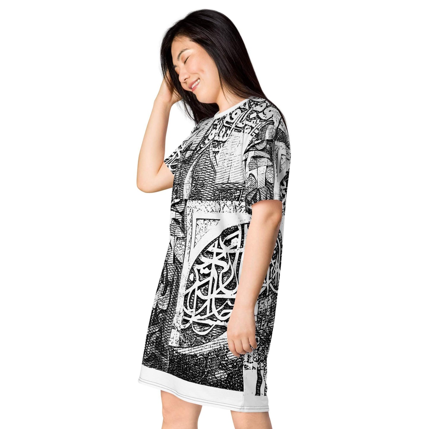 T-Shirt Dress — Wearable Art by Ahmed Allawimy art Allawimy art Allawi