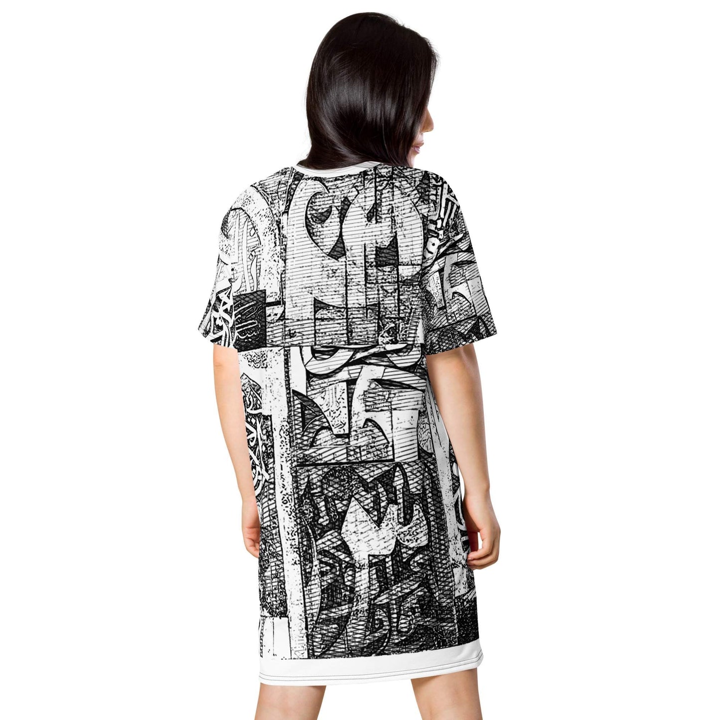 T-Shirt Dress — Wearable Art by Ahmed Allawimy art Allawimy art Allawi