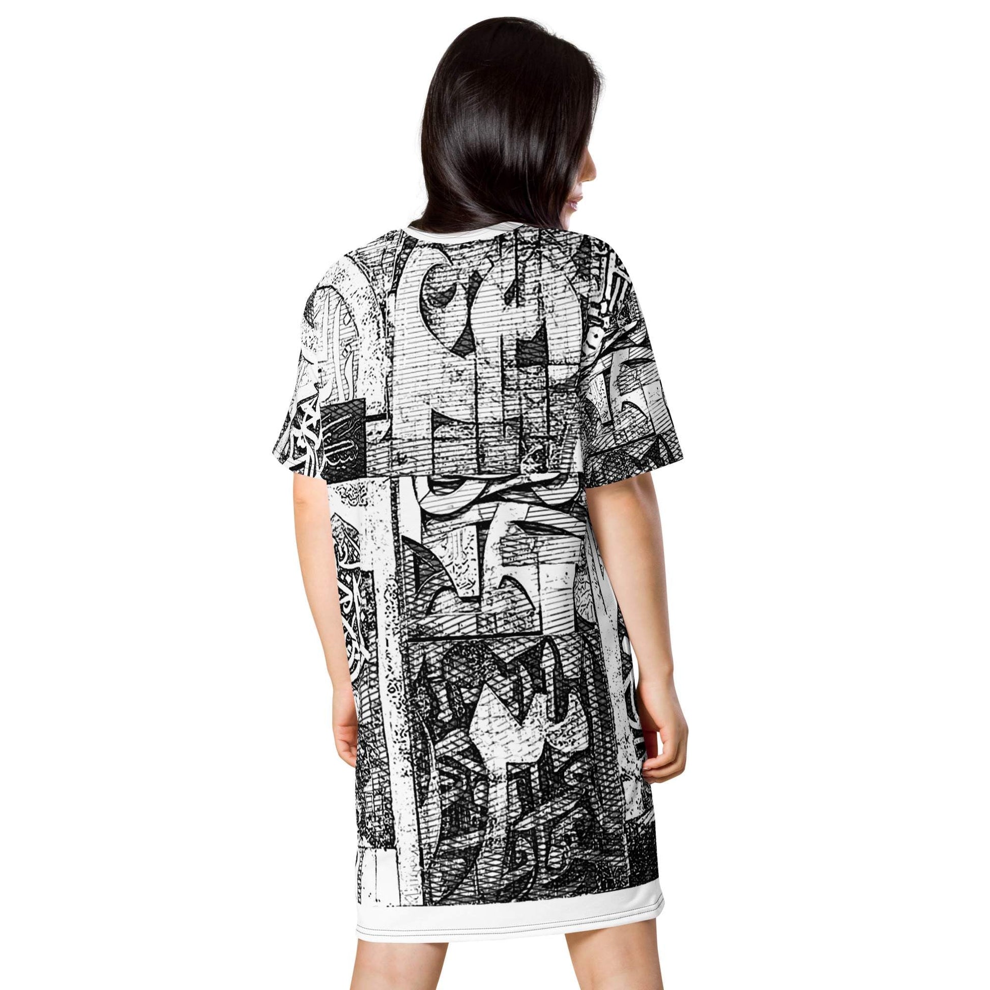 T-Shirt Dress — Wearable Art by Ahmed Allawimy art Allawimy art Allawi