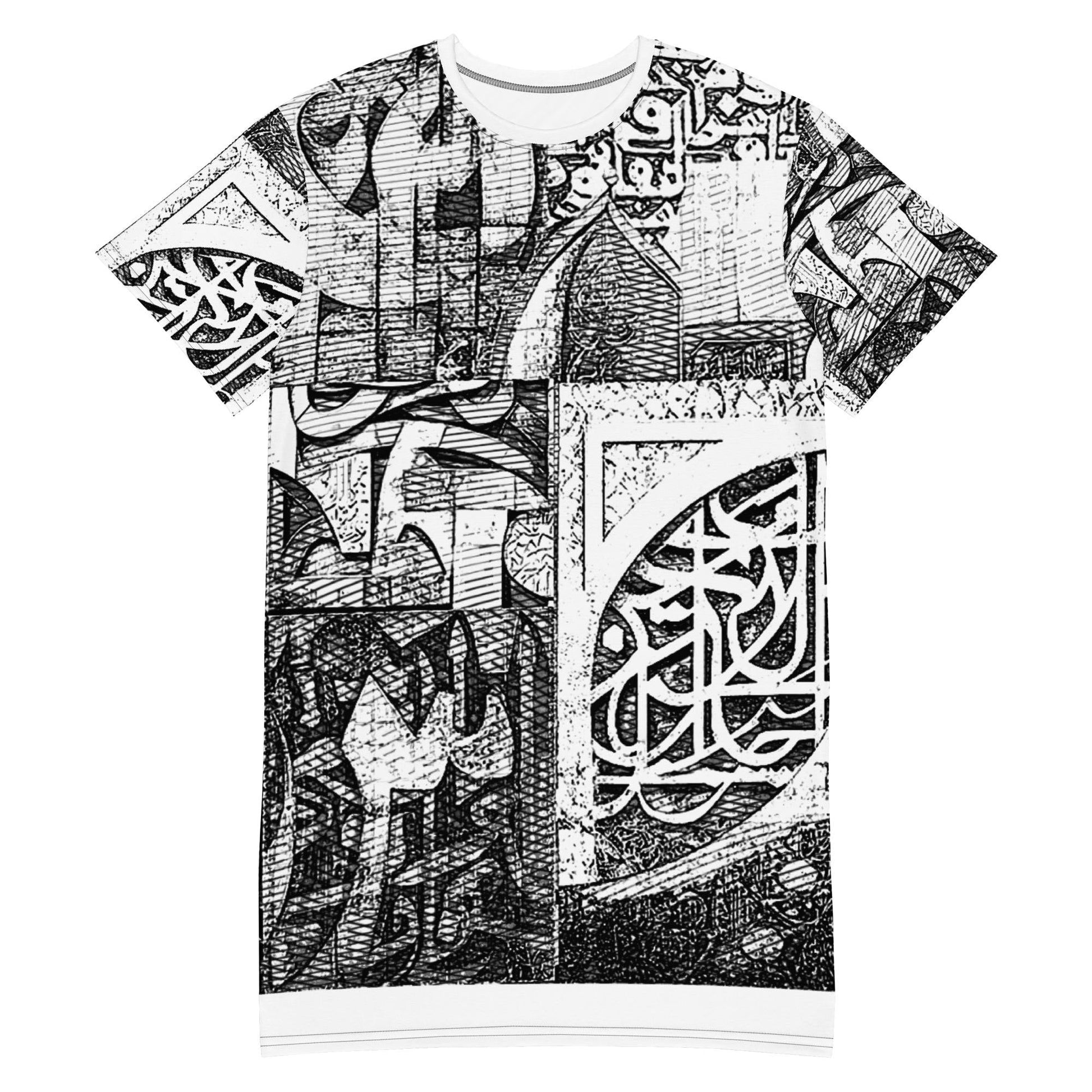 T-Shirt Dress — Wearable Art by Ahmed Allawimy art Allawimy art Allawi