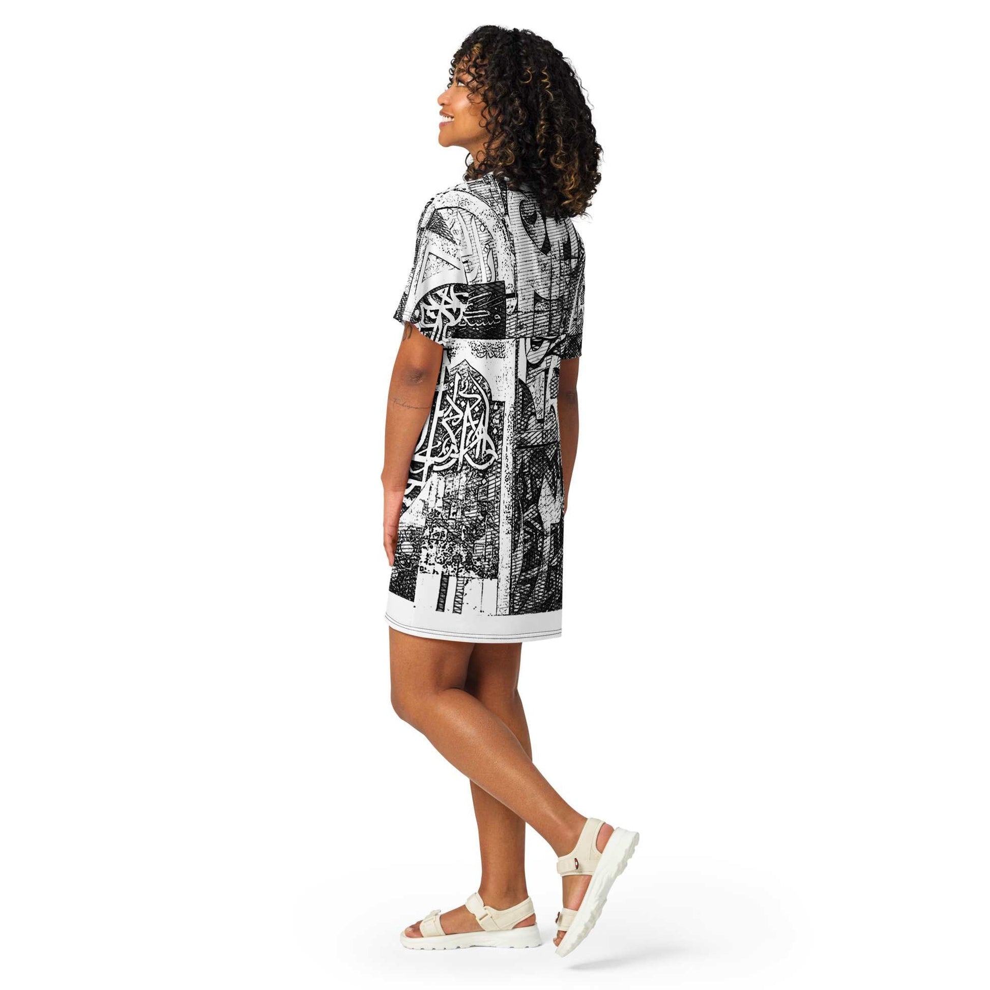 T-Shirt Dress — Wearable Art by Ahmed Allawimy art Allawimy art Allawi