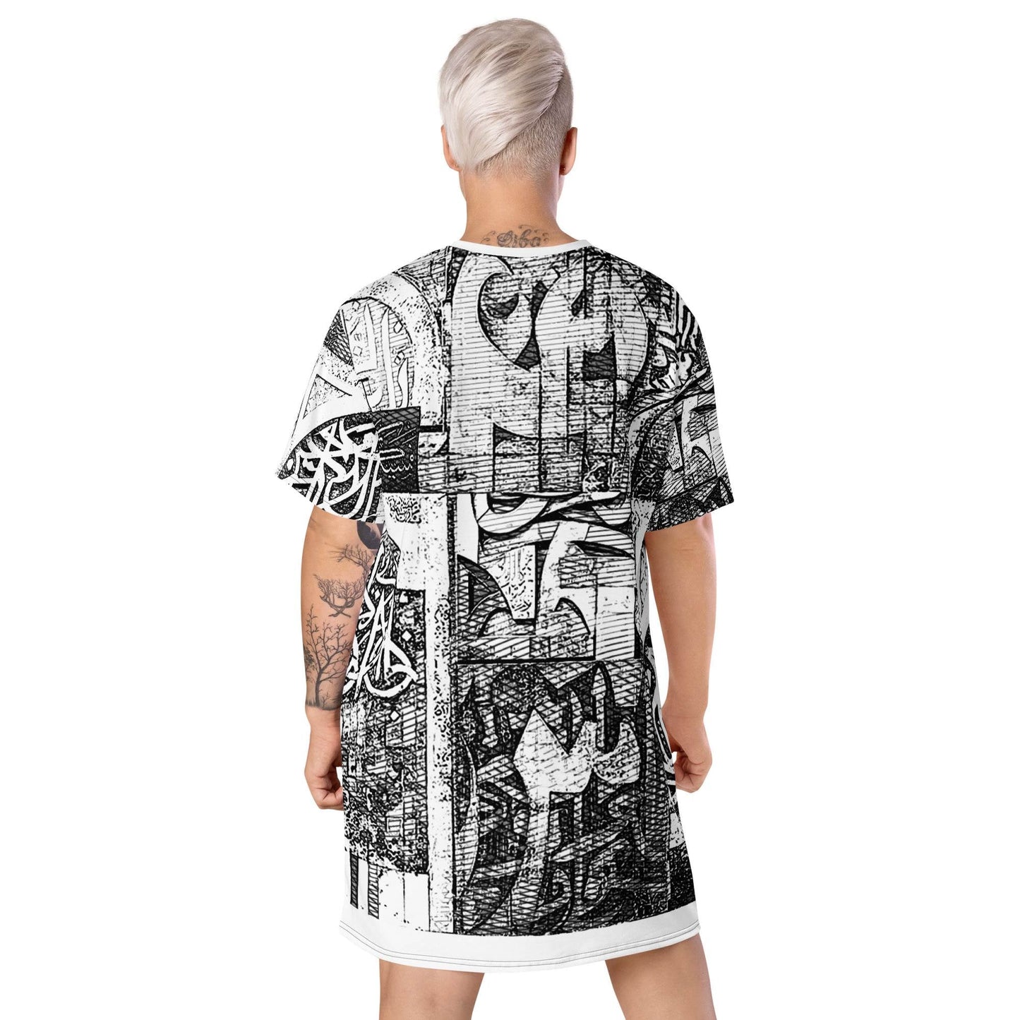 T-Shirt Dress — Wearable Art by Ahmed Allawimy art Allawimy art Allawi