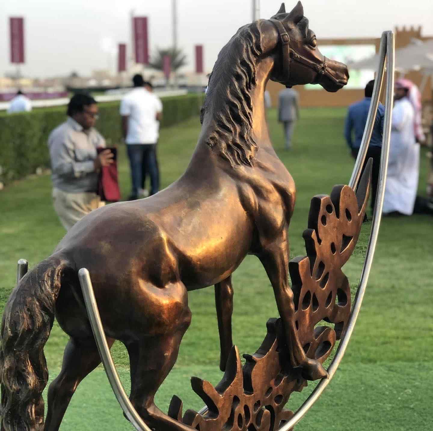 The Dancing Horse — Bronze Sculpture (Video)my art AllawiJust Art Gallery