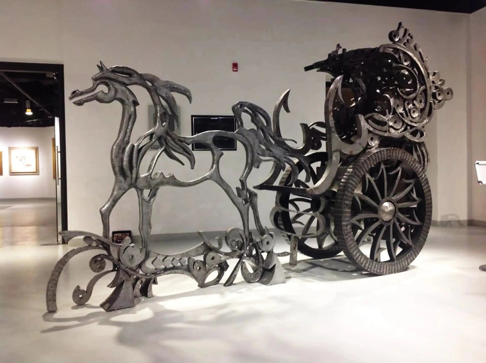 The Dancing Horse — Bronze Sculpture (Video)my art AllawiJust Art Gallery