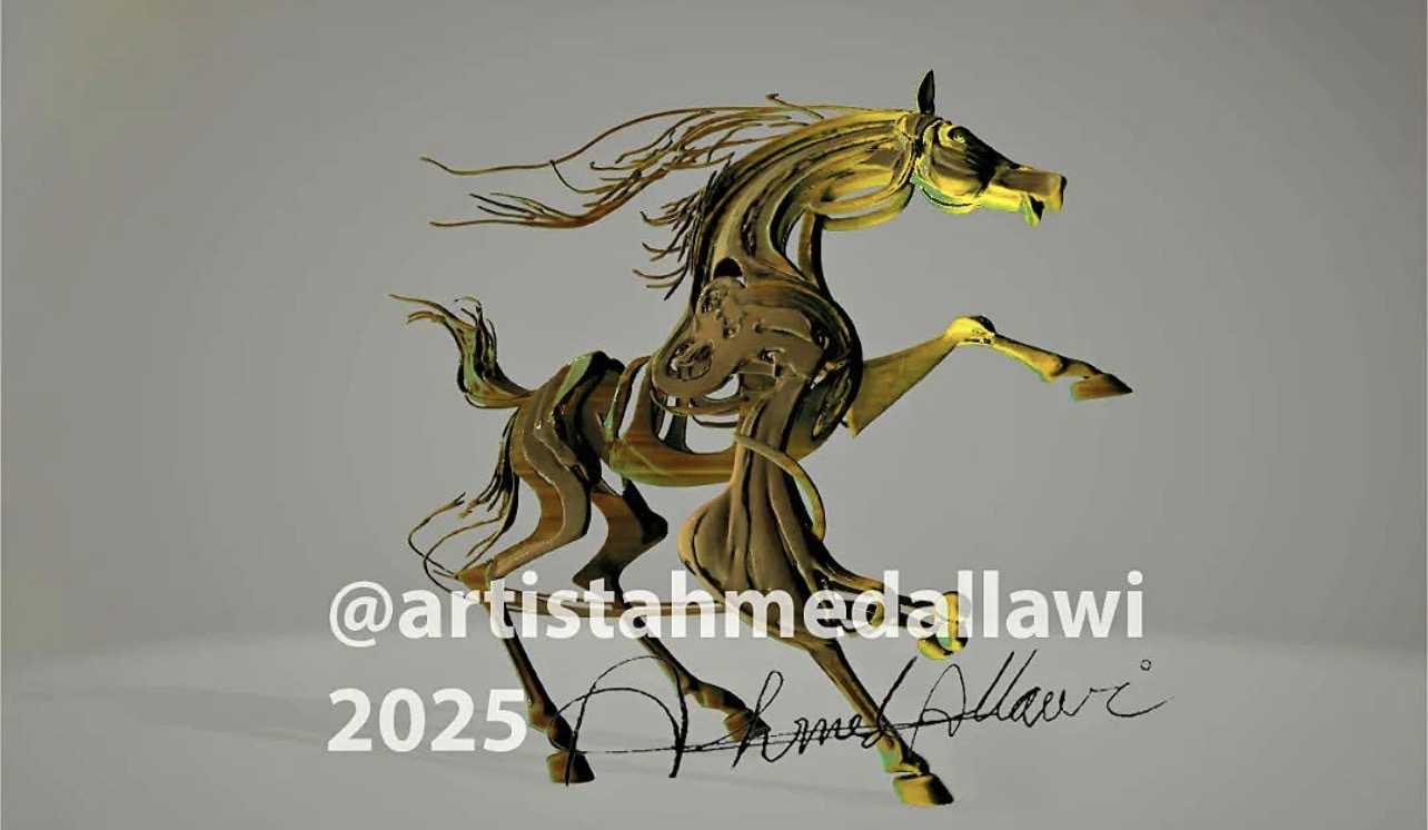 The Dancing Horse — Bronze Sculpture (Video)my art AllawiJust Art Gallery