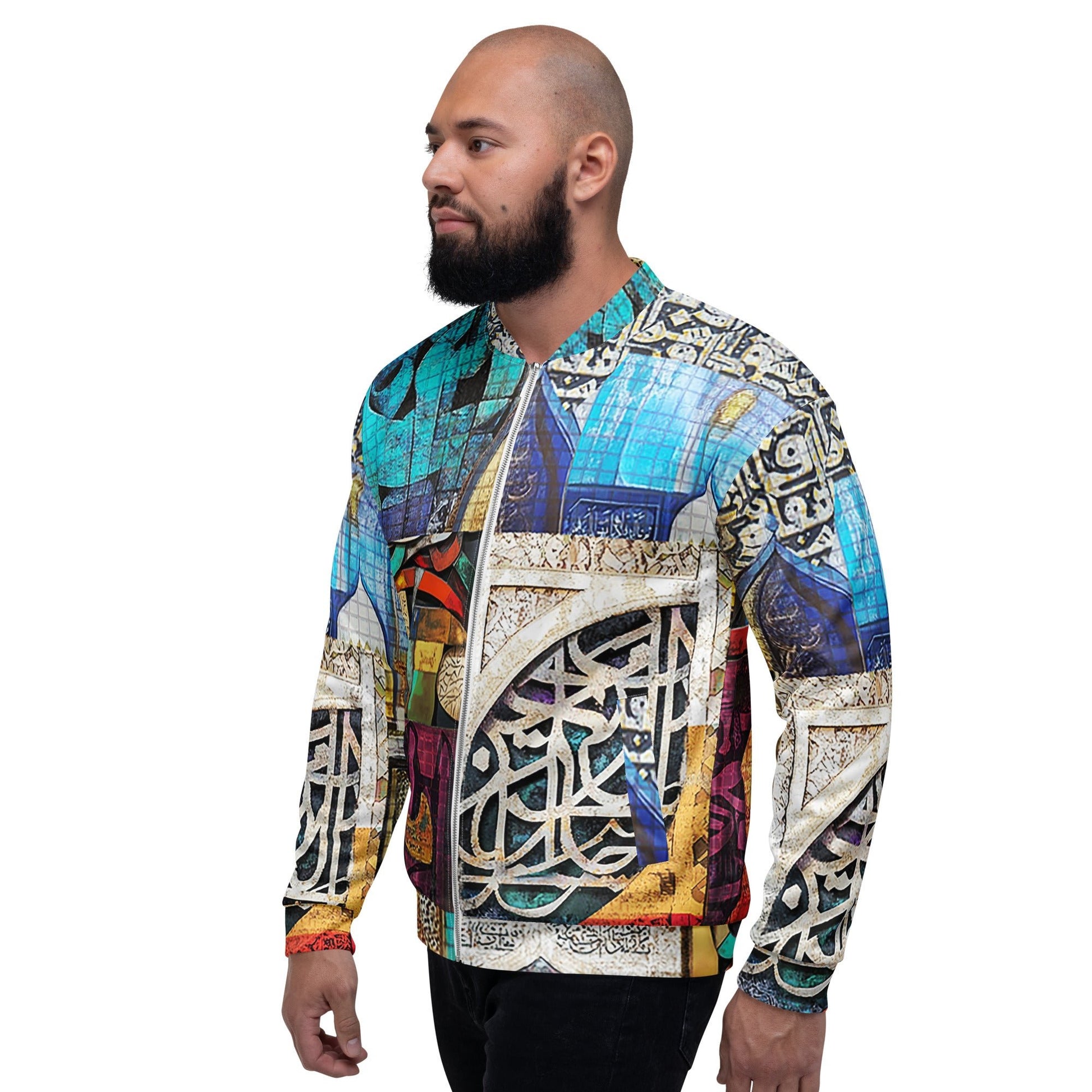Unisex Bomber Jacketmy art Allawimy art Allawi