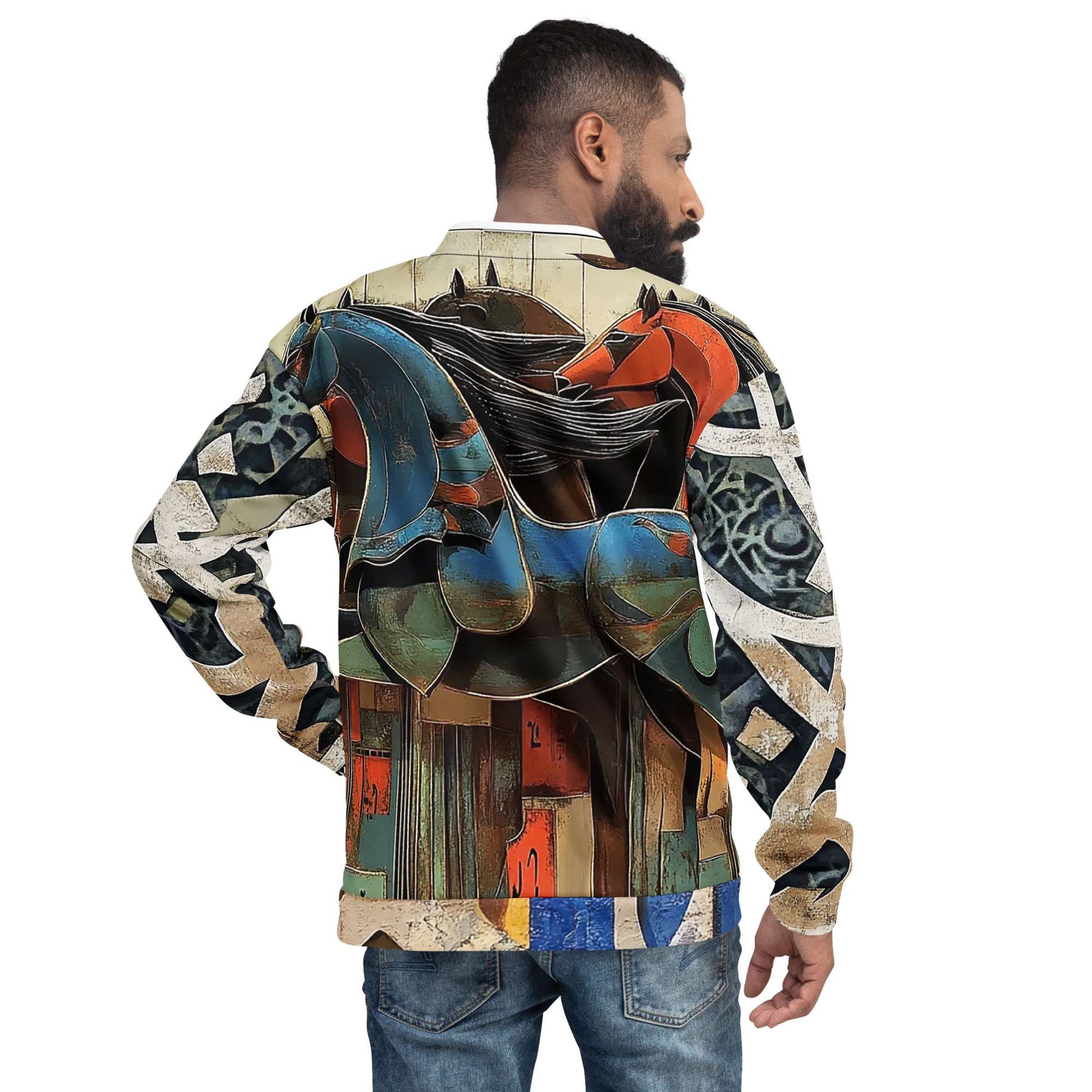Unisex Bomber Jacketmy art Allawimy art Allawi