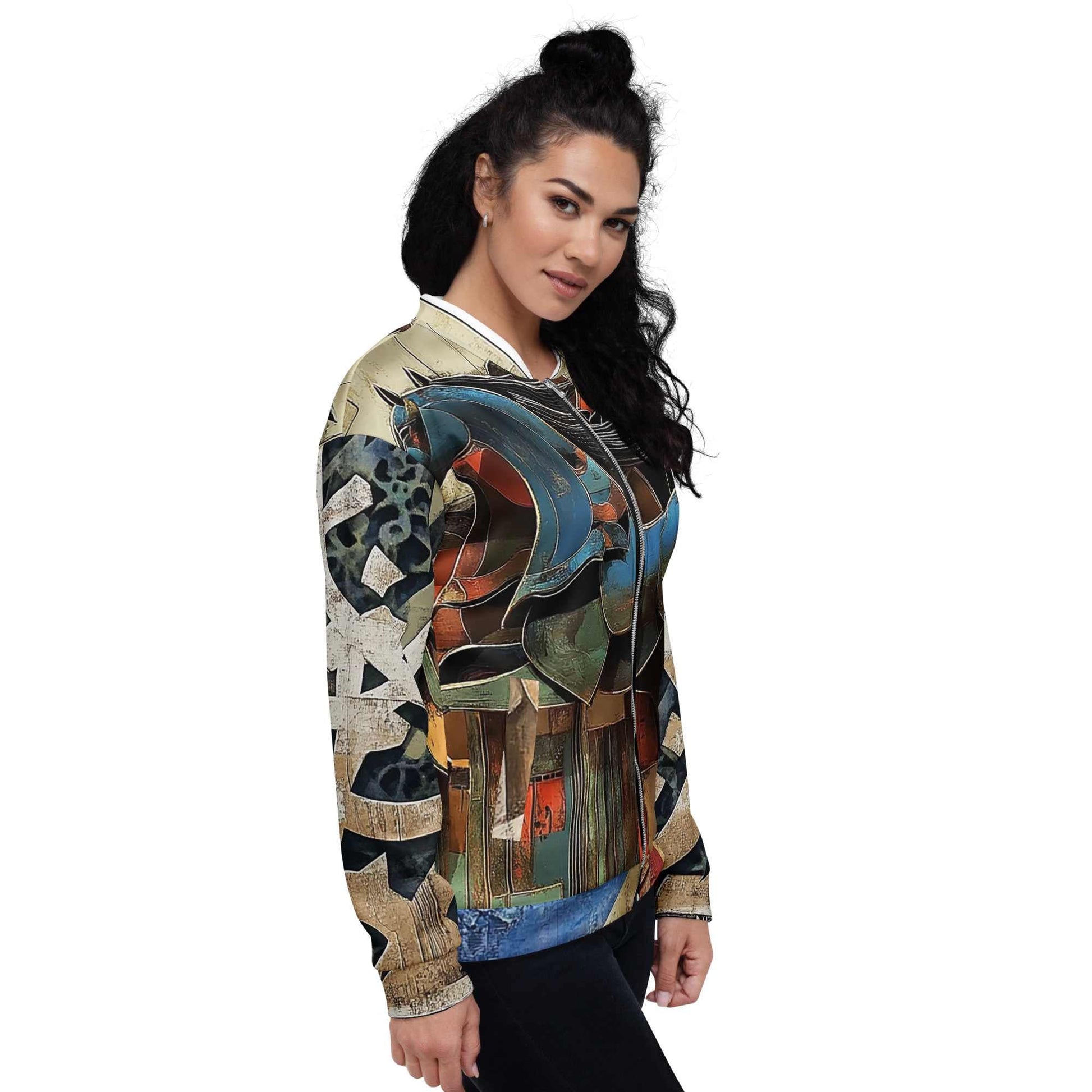 Unisex Bomber Jacketmy art Allawimy art Allawi