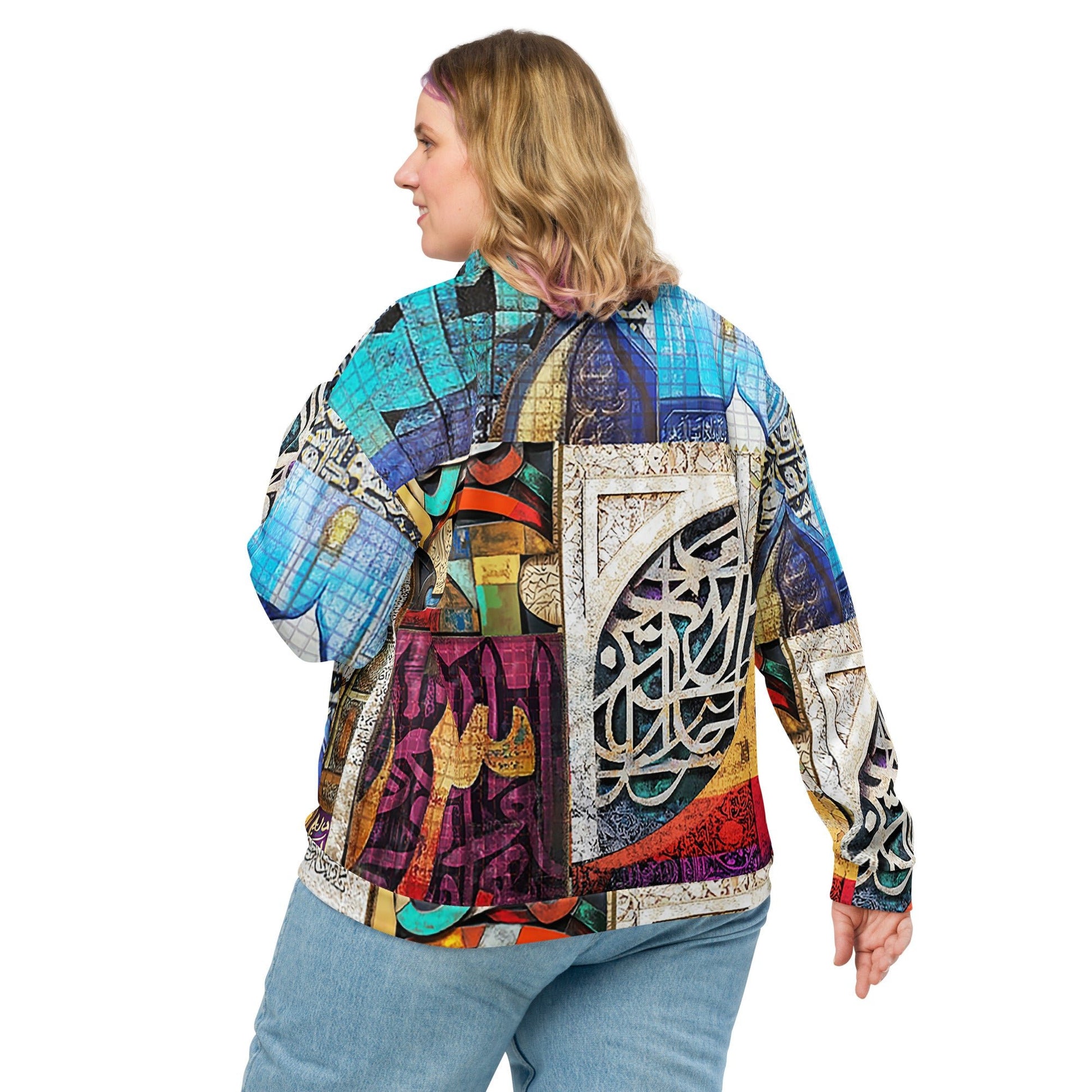 Unisex Bomber Jacketmy art Allawimy art Allawi
