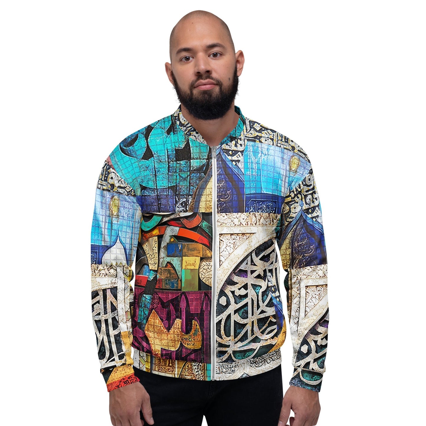 Unisex Bomber Jacketmy art Allawimy art Allawi