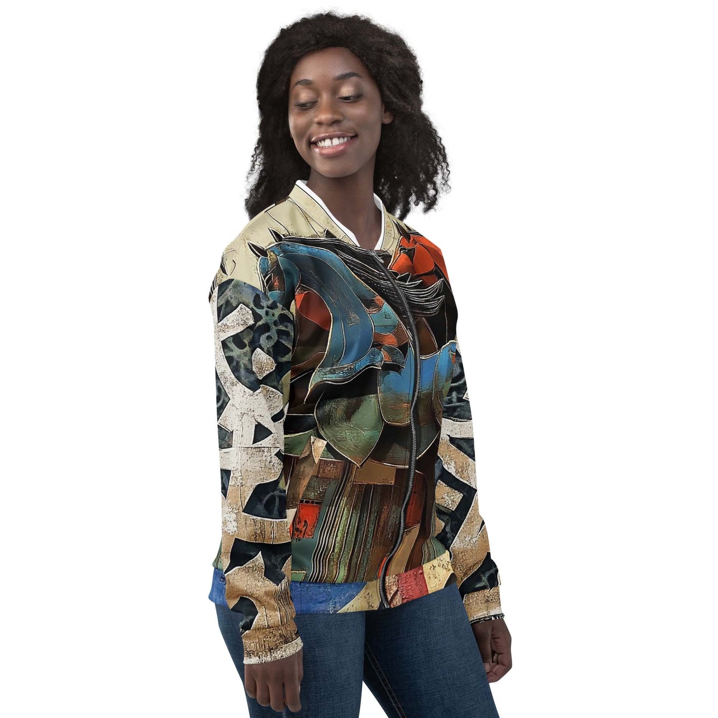 Unisex Bomber Jacketmy art Allawimy art Allawi