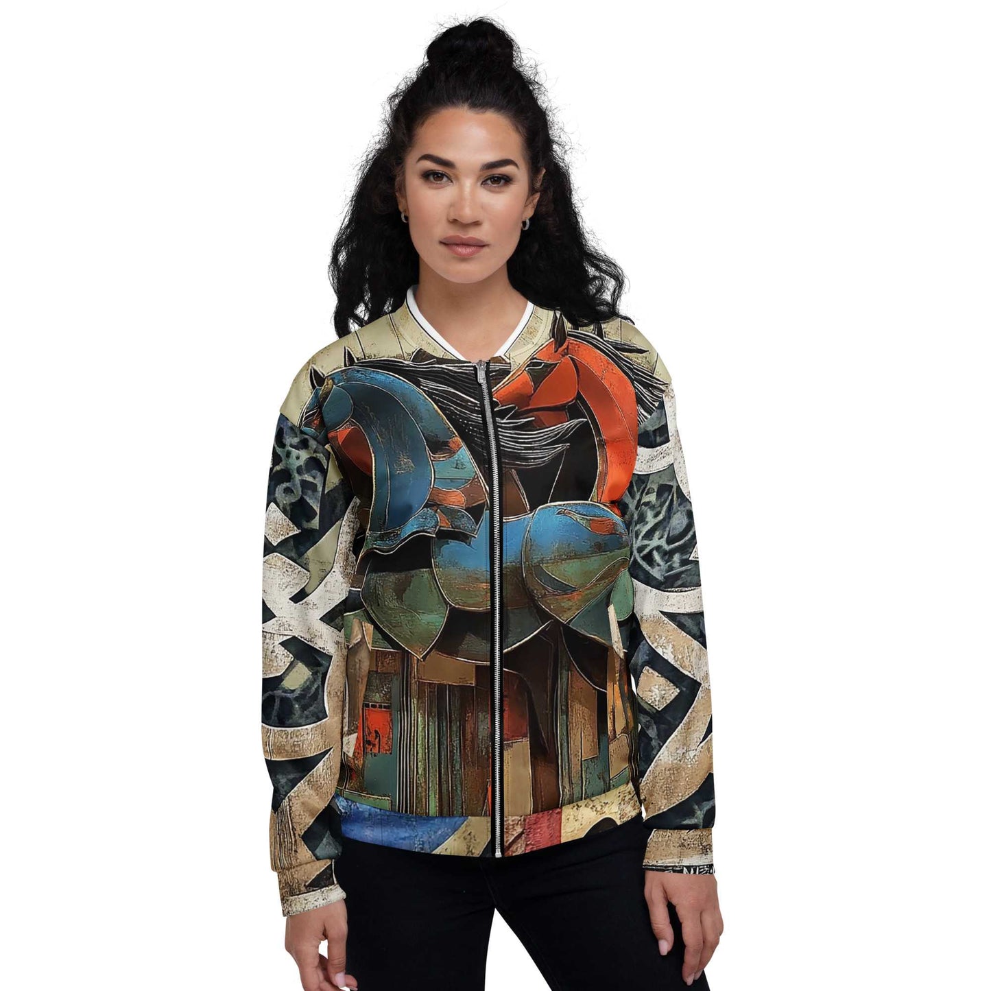 Unisex Bomber Jacketmy art Allawimy art Allawi