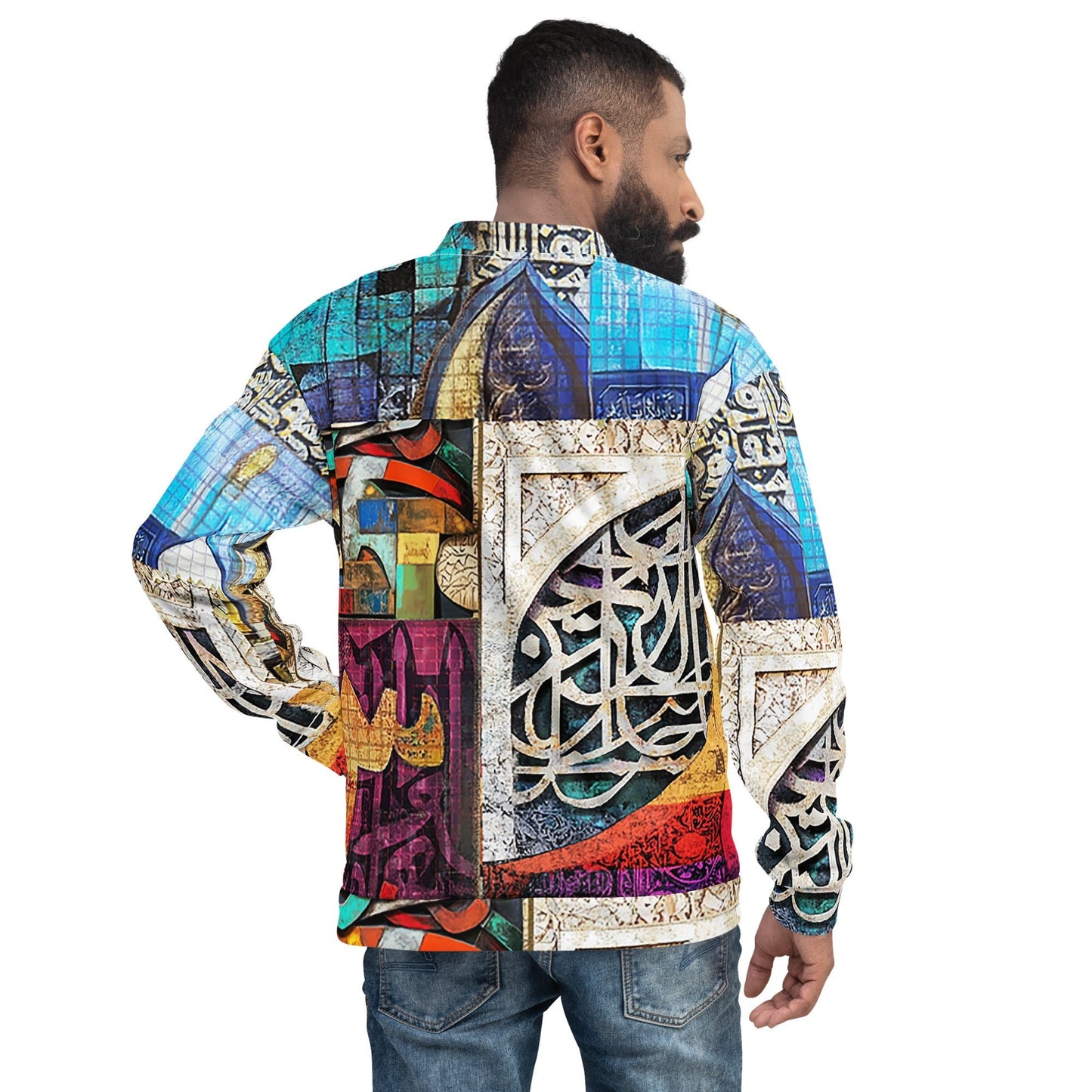 Unisex Bomber Jacketmy art Allawimy art Allawi