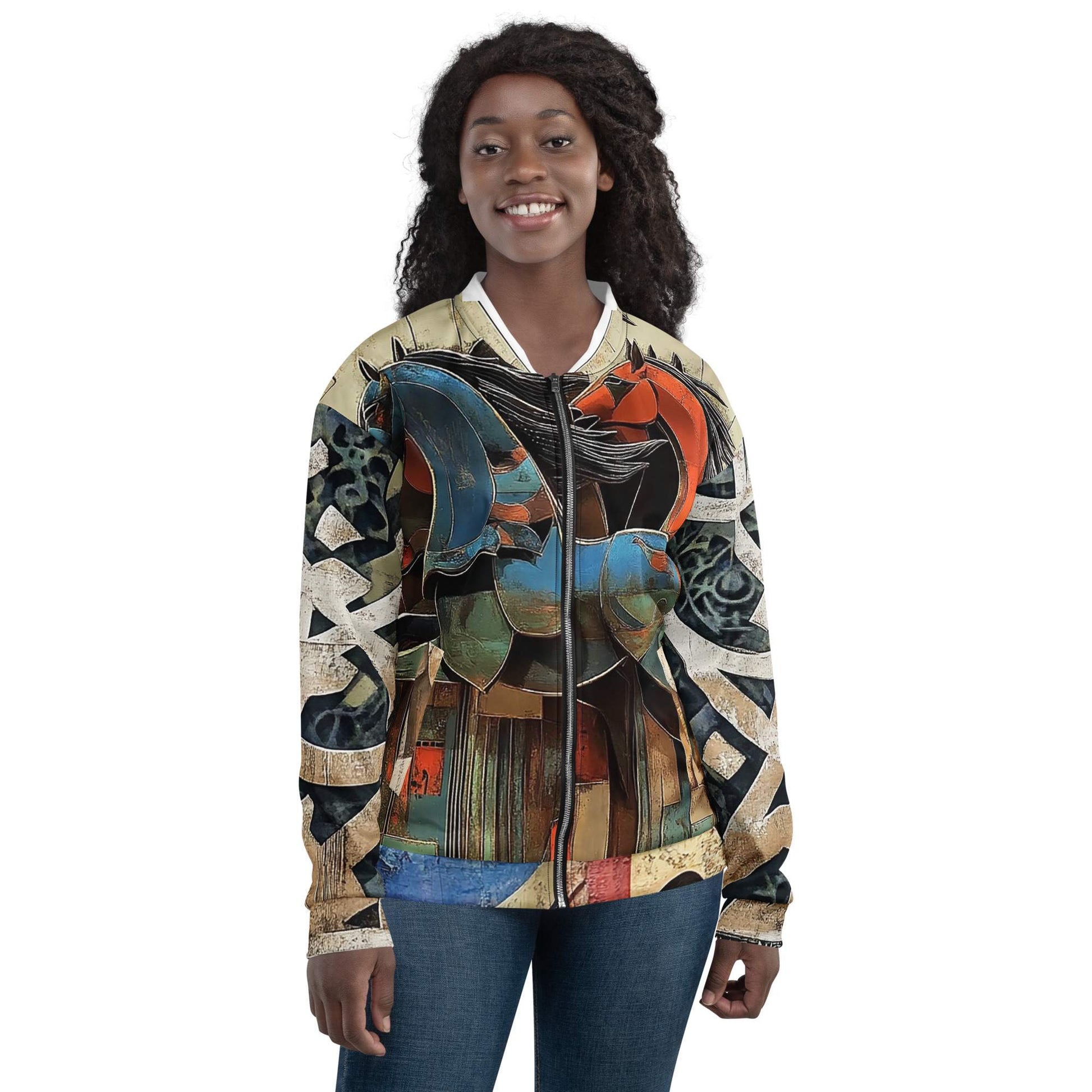 Unisex Bomber Jacketmy art Allawimy art Allawi