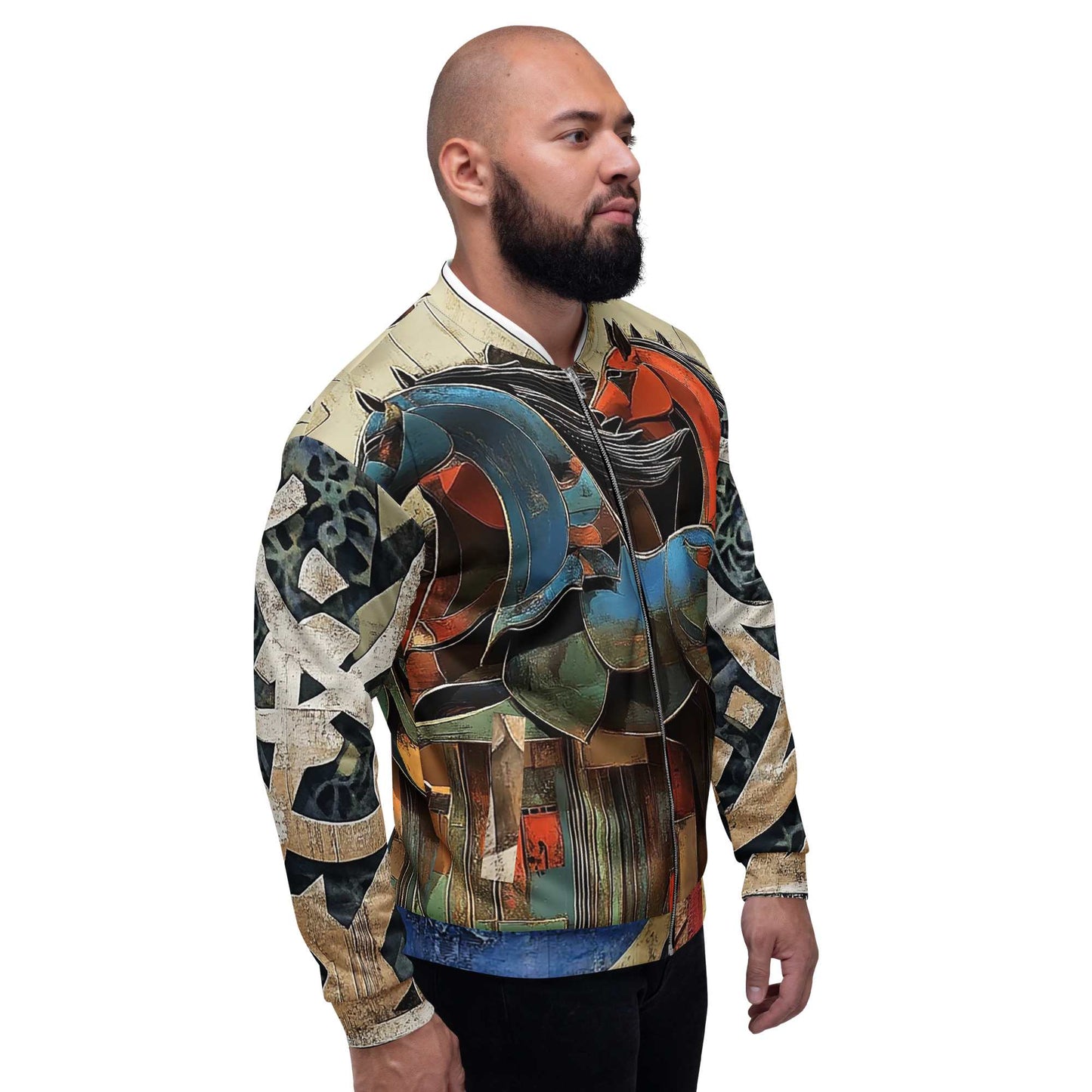 Unisex Bomber Jacketmy art Allawimy art Allawi