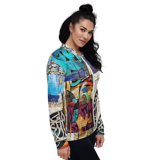 Unisex Bomber Jacketmy art Allawimy art Allawi