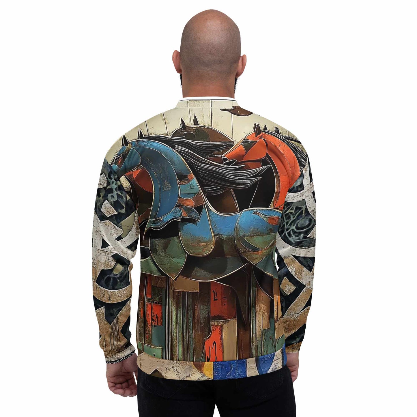 Unisex Bomber Jacketmy art Allawimy art Allawi