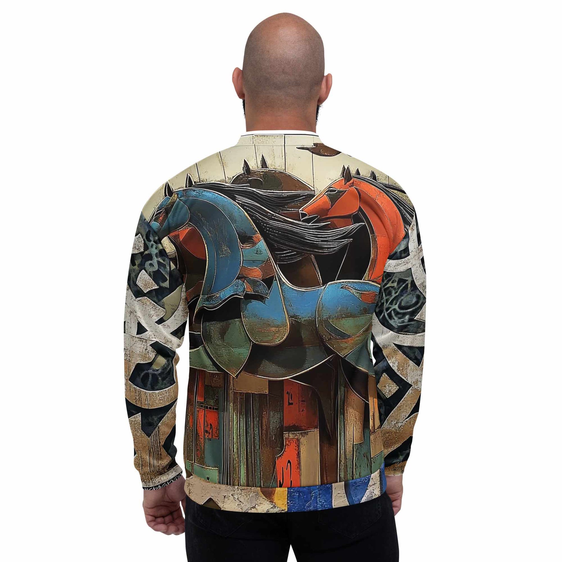 Unisex Bomber Jacketmy art Allawimy art Allawi