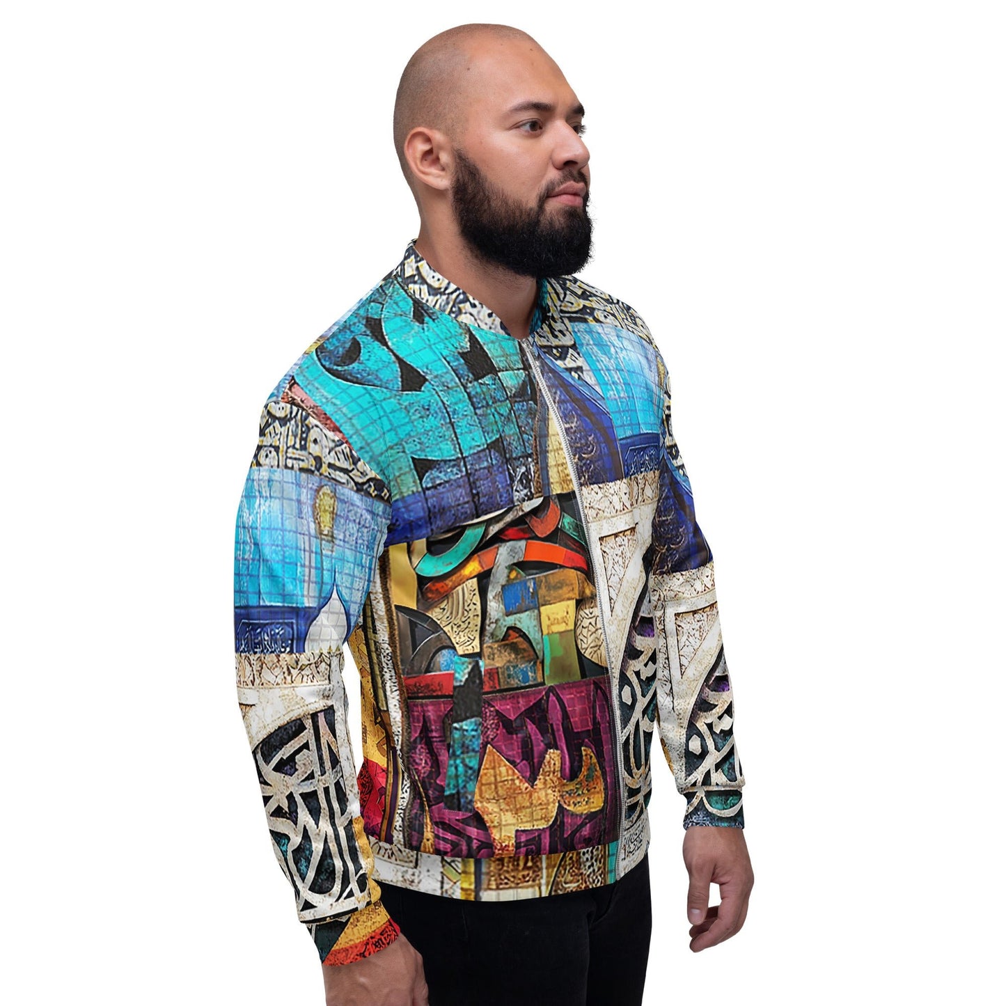 Unisex Bomber Jacketmy art Allawimy art Allawi