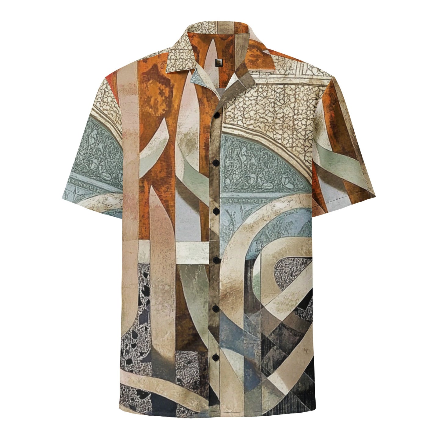 Unisex button shirtmy art Allawimy art Allawi
