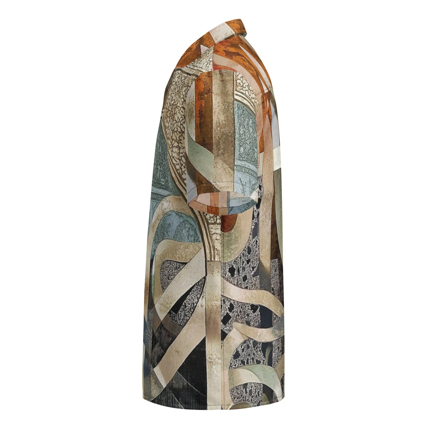 Unisex button shirtmy art Allawimy art Allawi