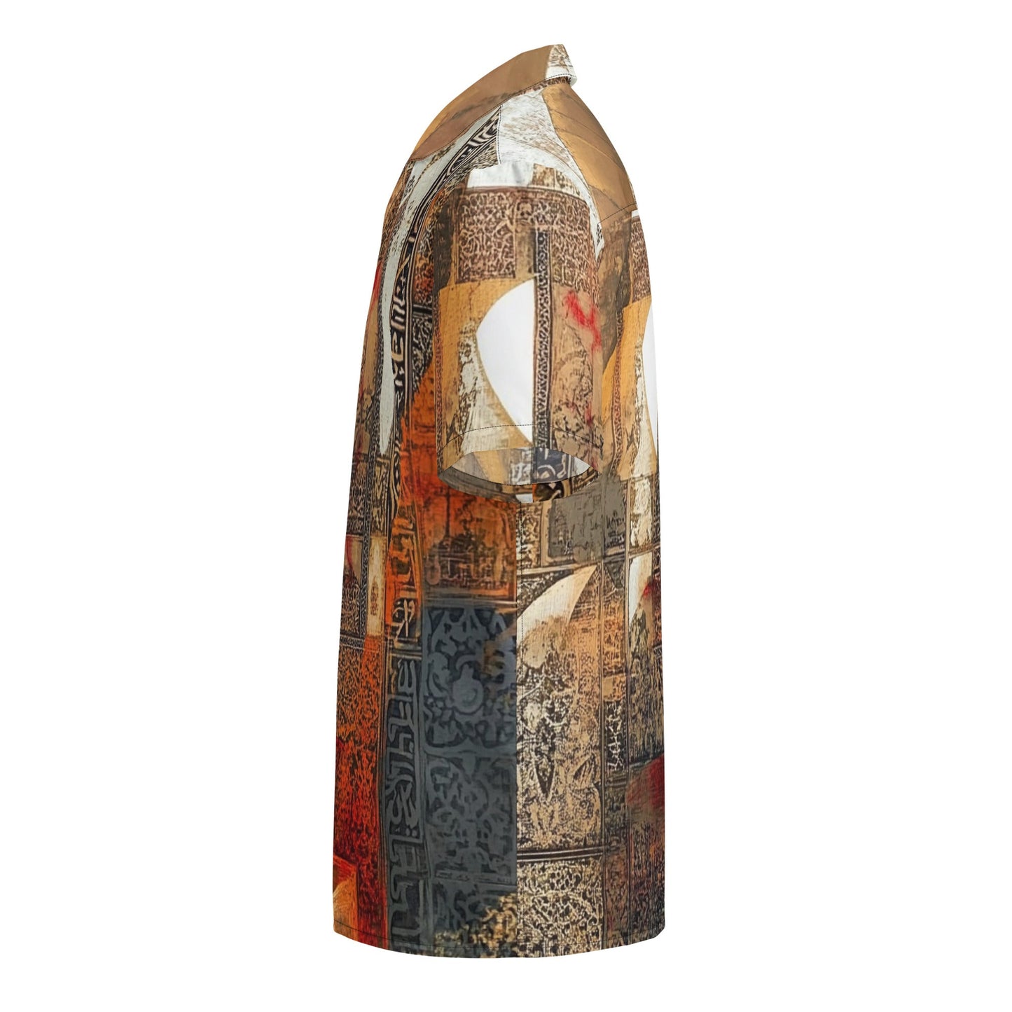 Unisex button shirtmy art Allawimy art Allawi