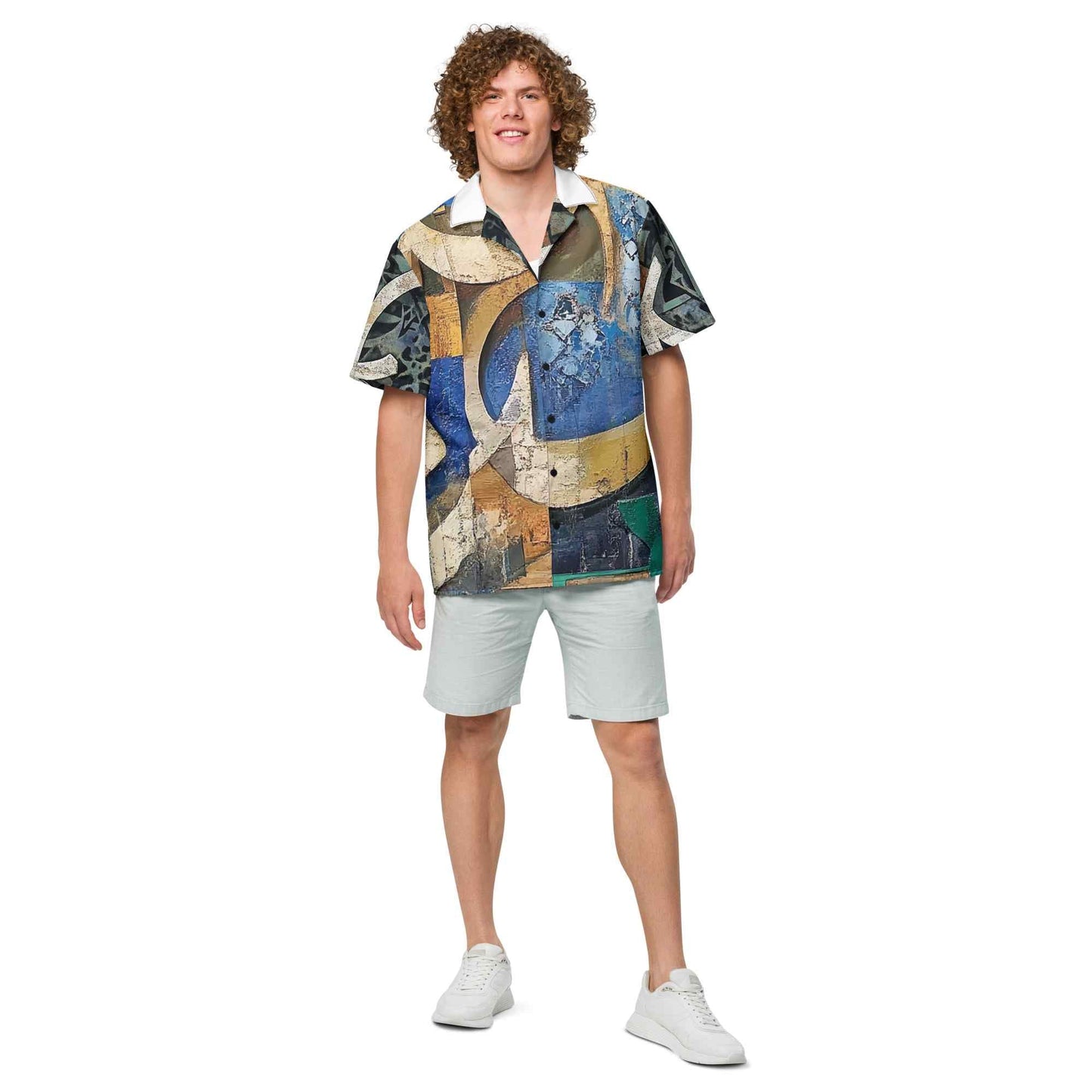 Unisex Button Shirt — Wearable Art by Ahmed Allawimy art Allawimy art Allawi