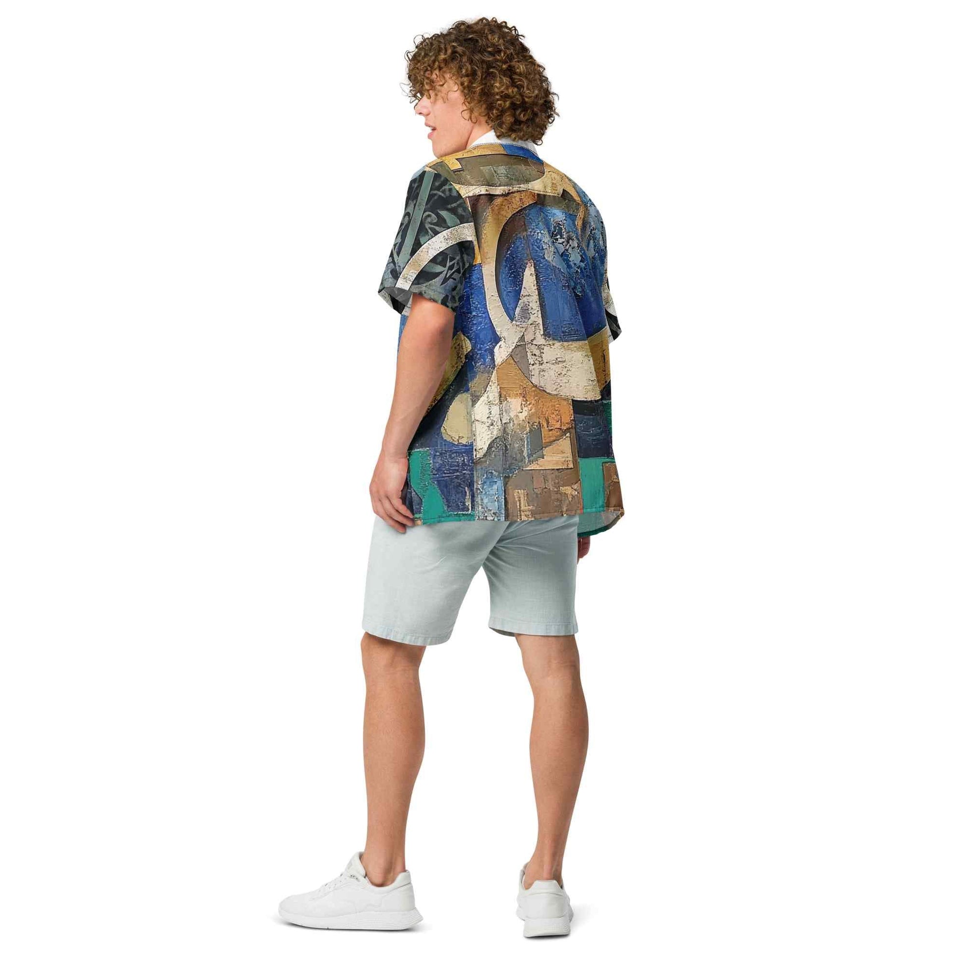 Unisex Button Shirt — Wearable Art by Ahmed Allawimy art Allawimy art Allawi
