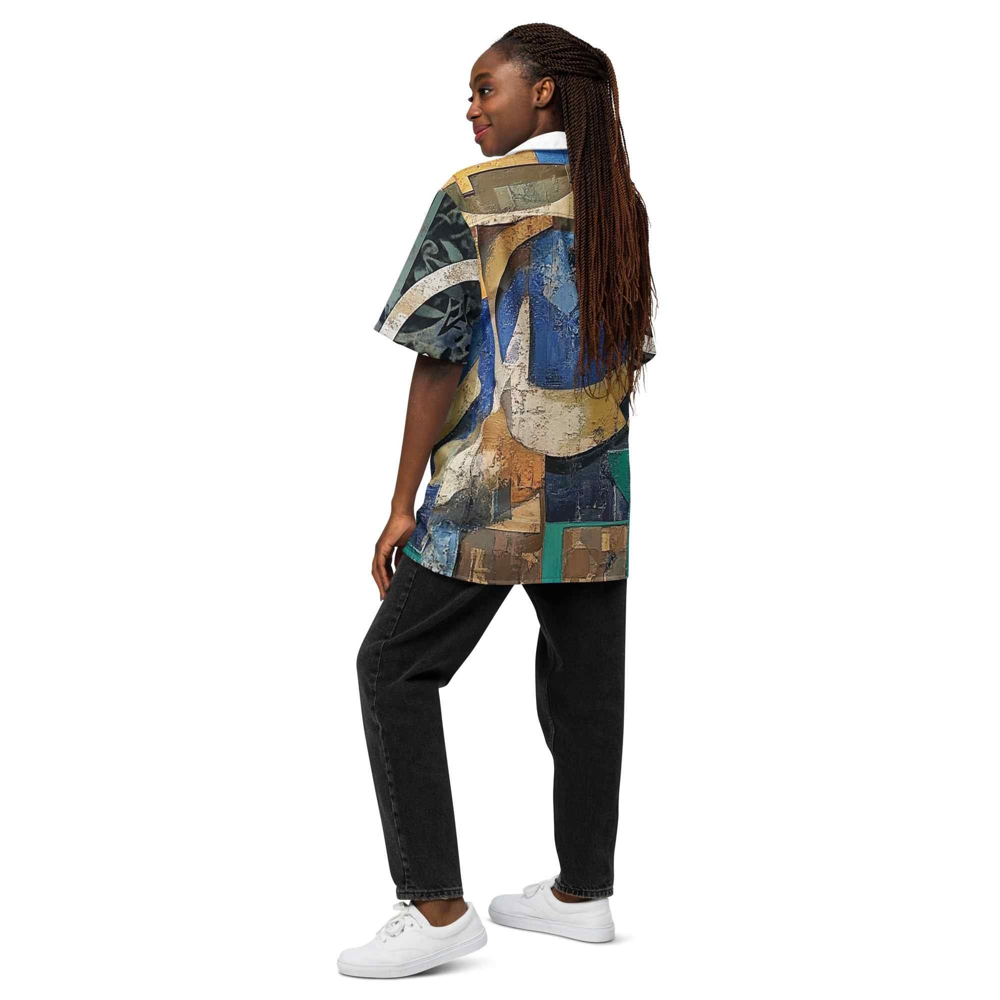 Unisex Button Shirt — Wearable Art by Ahmed Allawimy art Allawimy art Allawi