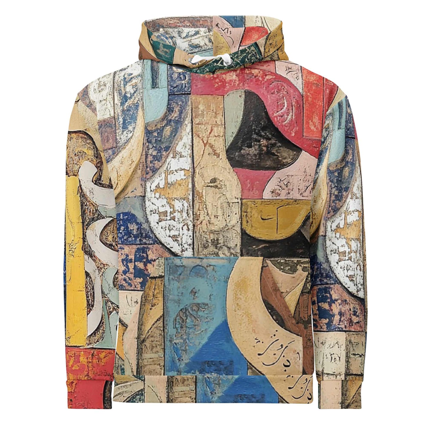 Unisex Cotton Hoodie — Wearable Art by Ahmed Allawimy art Allawimy art Allawi