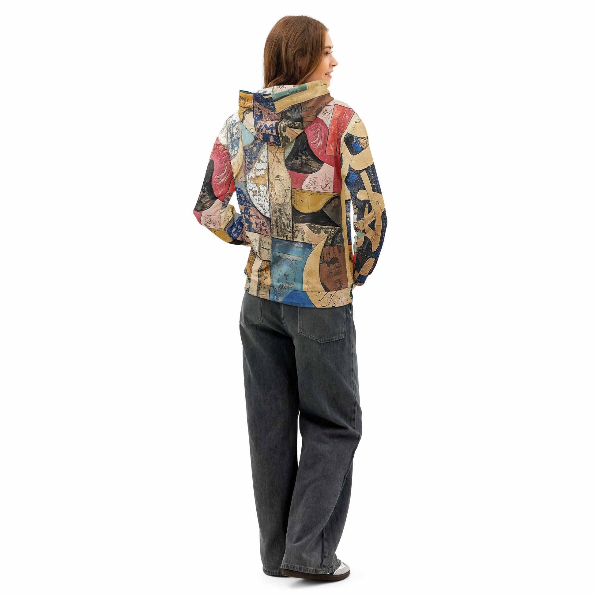 Unisex Cotton Hoodie — Wearable Art by Ahmed Allawimy art Allawimy art Allawi