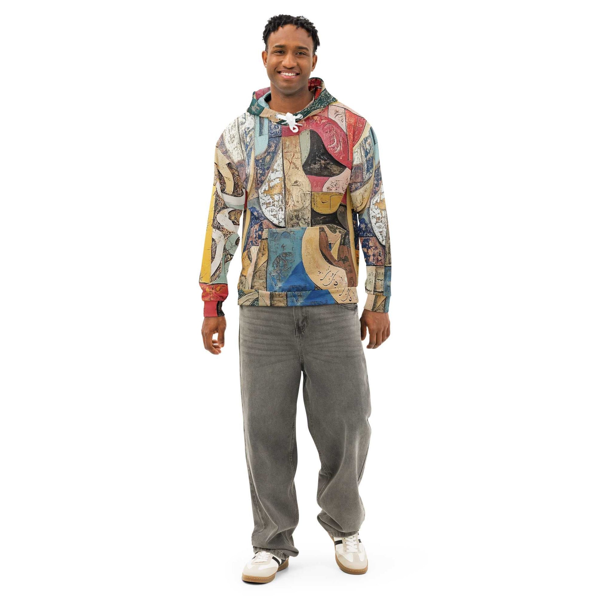 Unisex Cotton Hoodie — Wearable Art by Ahmed Allawimy art Allawimy art Allawi