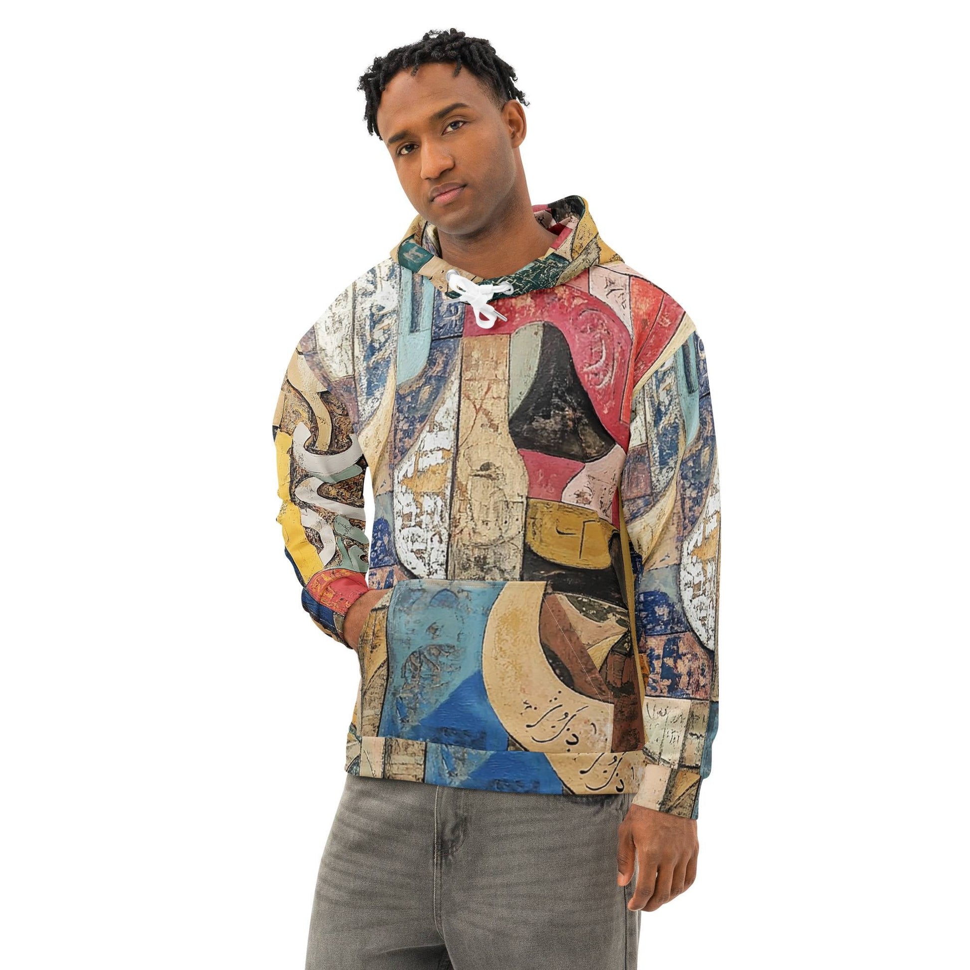 Unisex Cotton Hoodie — Wearable Art by Ahmed Allawimy art Allawimy art Allawi