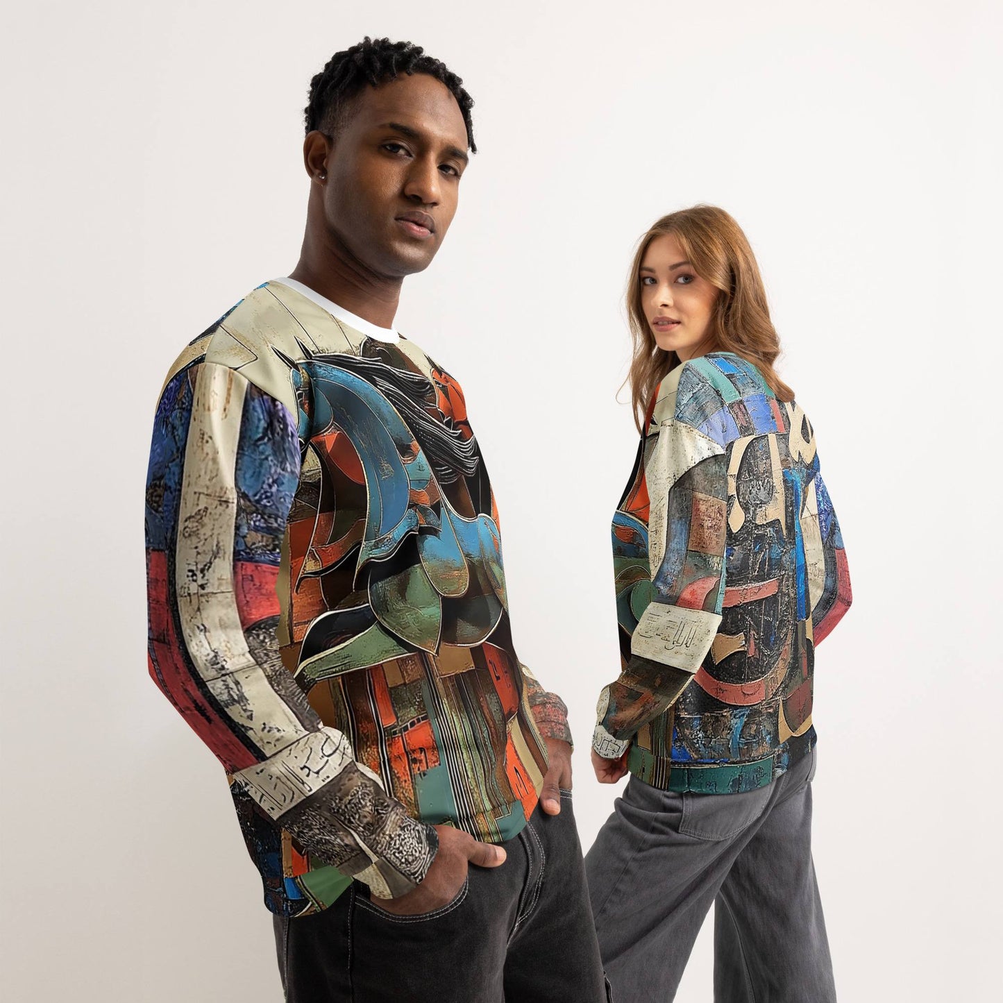 Unisex cotton sweatshirtmy art Allawimy art Allawi