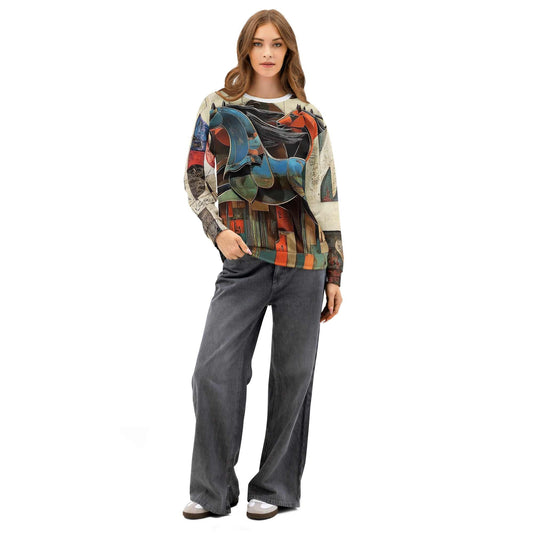 Unisex cotton sweatshirtmy art Allawimy art Allawi