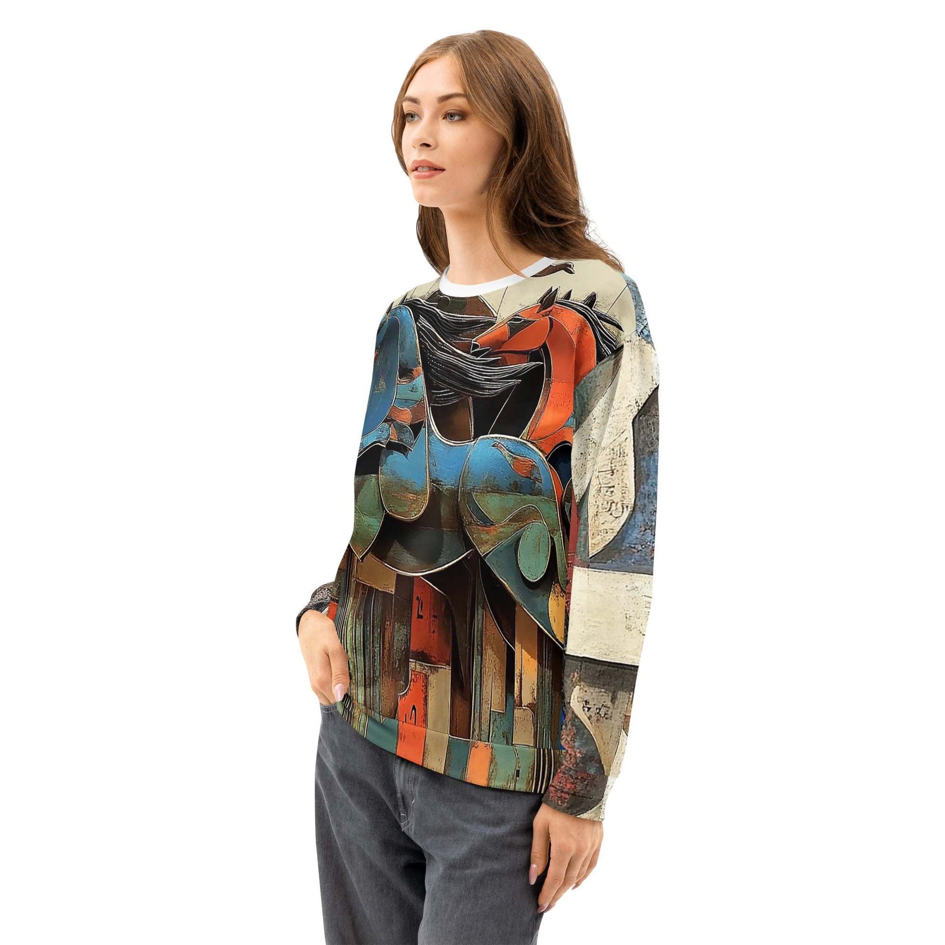 Unisex cotton sweatshirtmy art Allawimy art Allawi