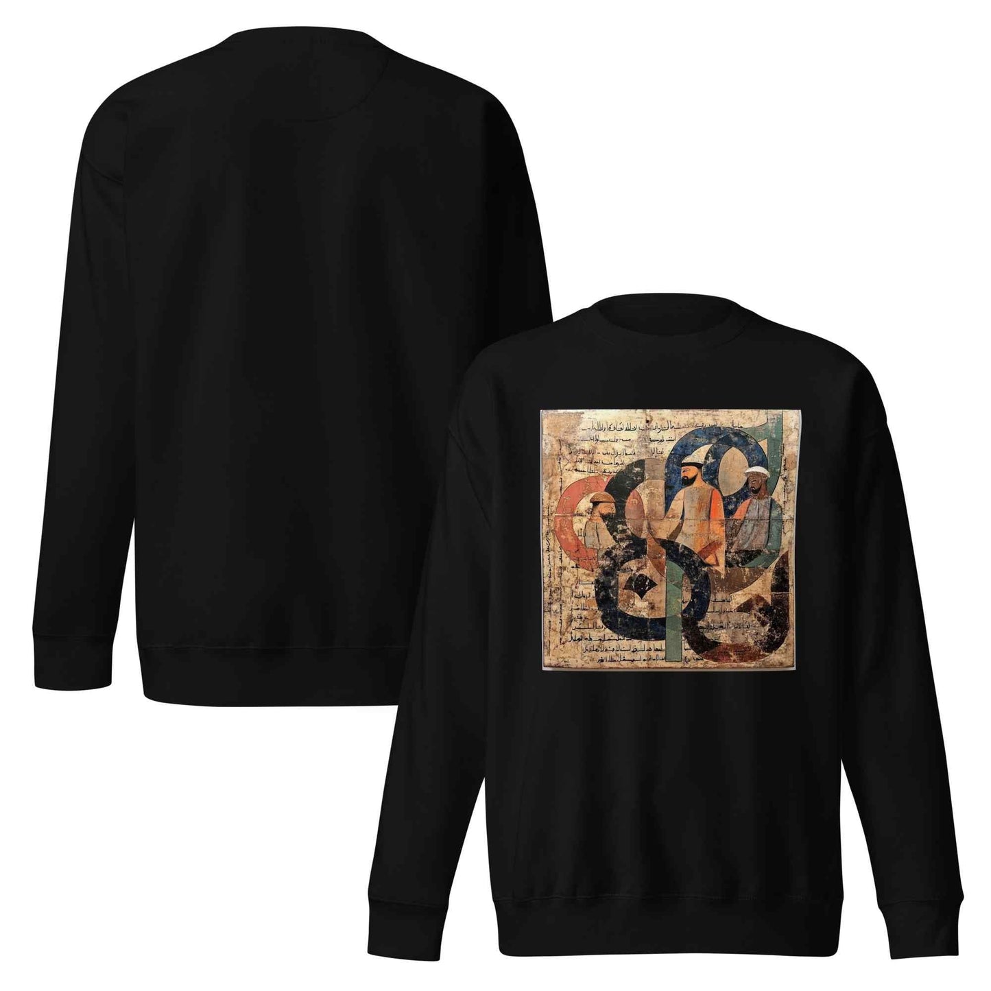 Unisex Premium Sweatshirt — Wearable Art by Ahmed Allawimy art Allawimy art Allawi