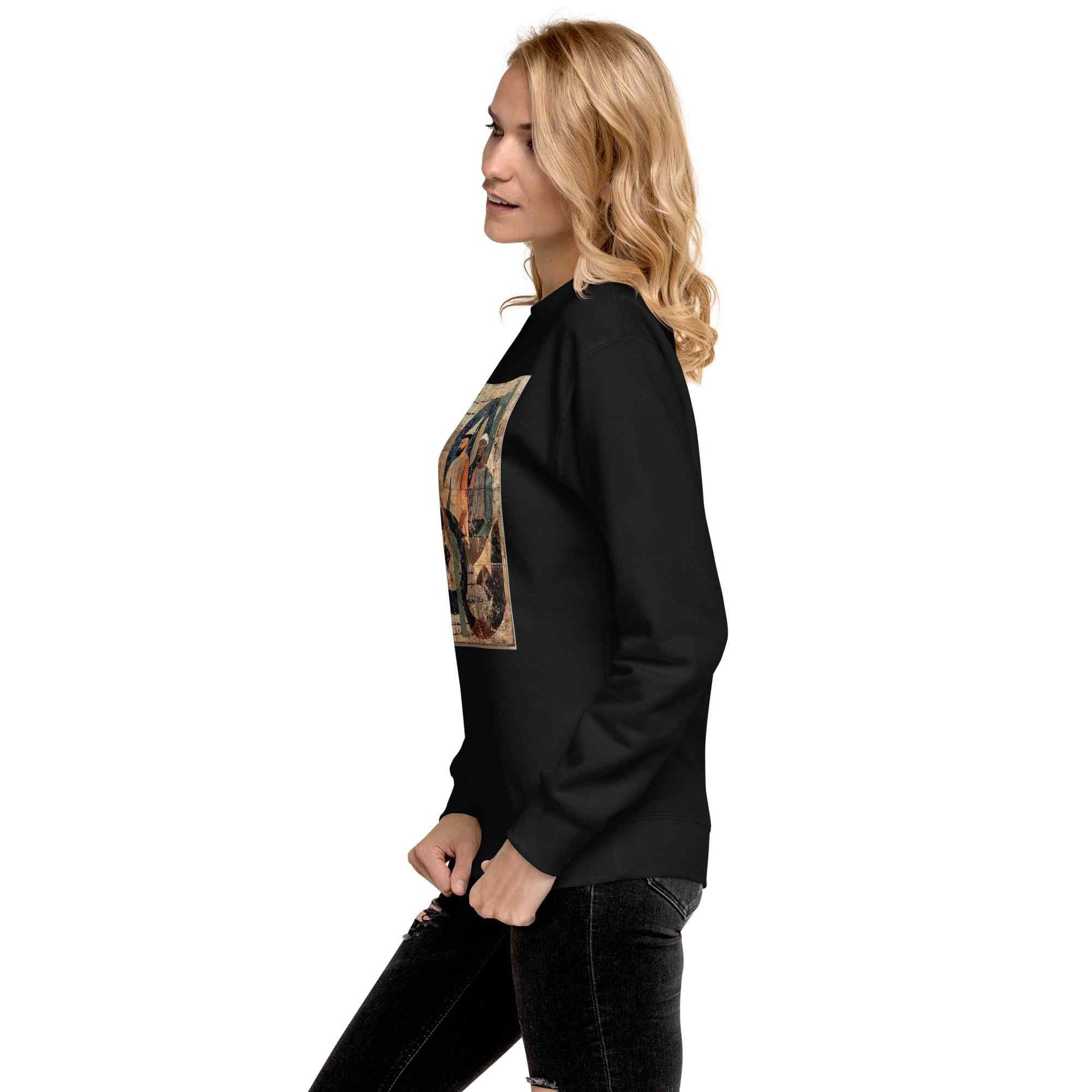 Unisex Premium Sweatshirt — Wearable Art by Ahmed Allawimy art Allawimy art Allawi