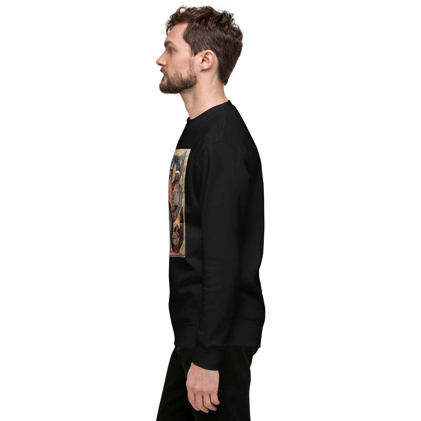 Unisex Premium Sweatshirt — Wearable Art by Ahmed Allawimy art Allawimy art Allawi