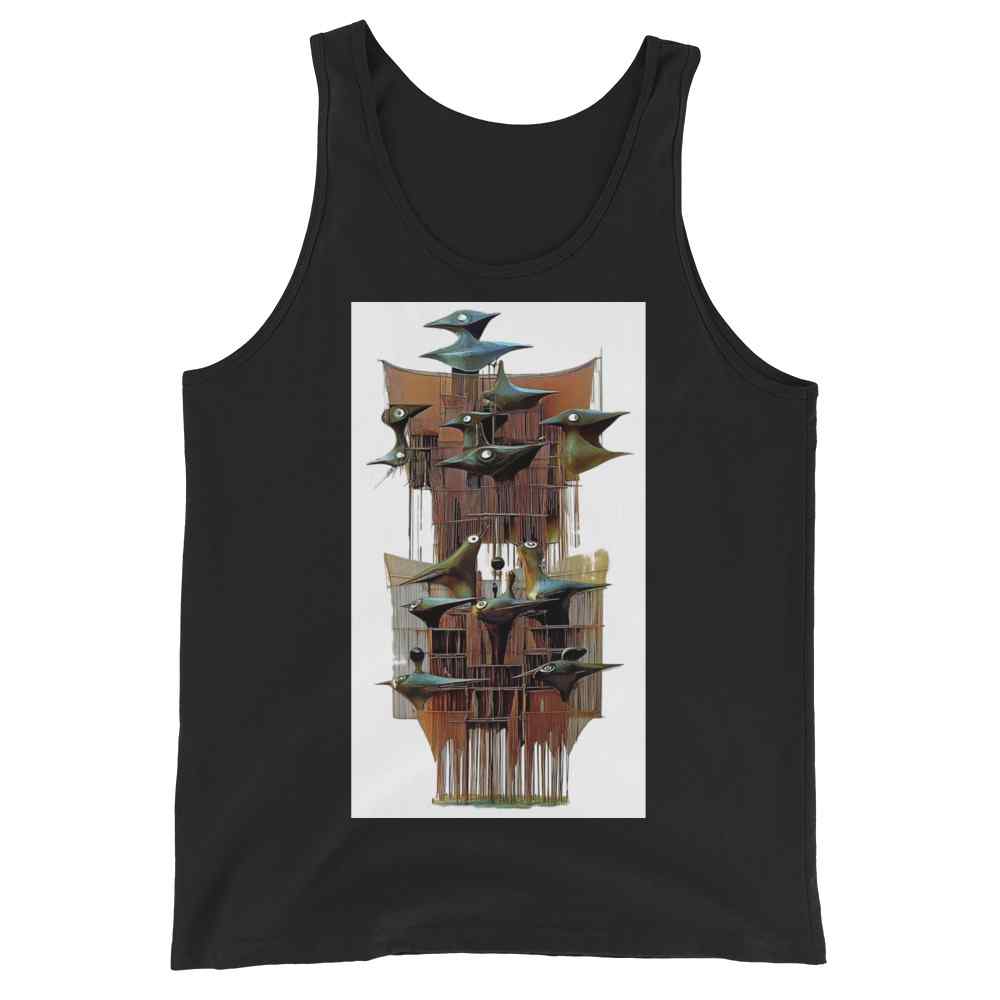 Unisex Staple Tank Top — Wearable Art by Ahmed Allawimy art Allawimy art Allawi