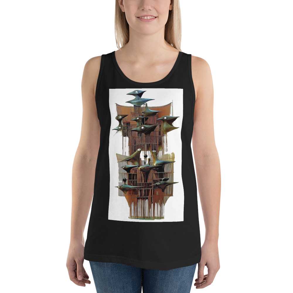 Unisex Staple Tank Top — Wearable Art by Ahmed Allawimy art Allawimy art Allawi