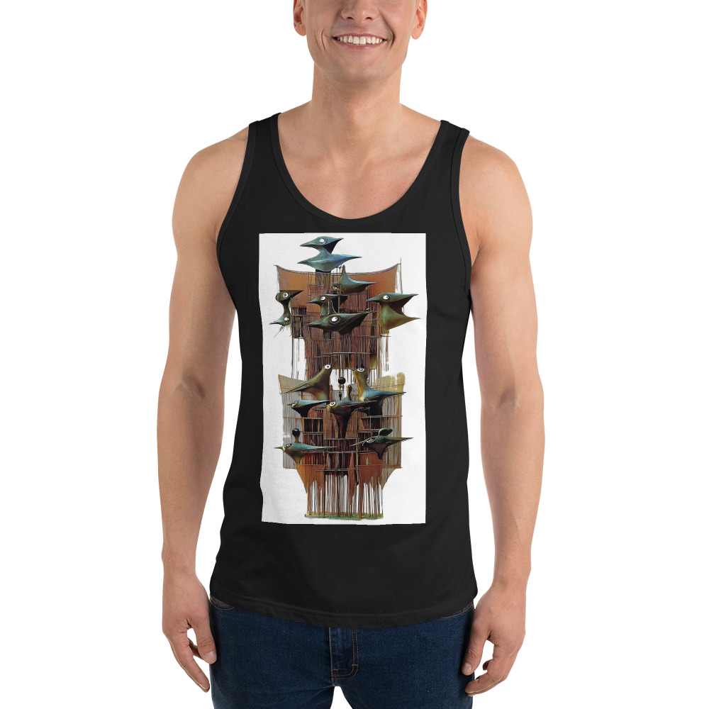 Unisex Staple Tank Top — Wearable Art by Ahmed Allawimy art Allawimy art Allawi