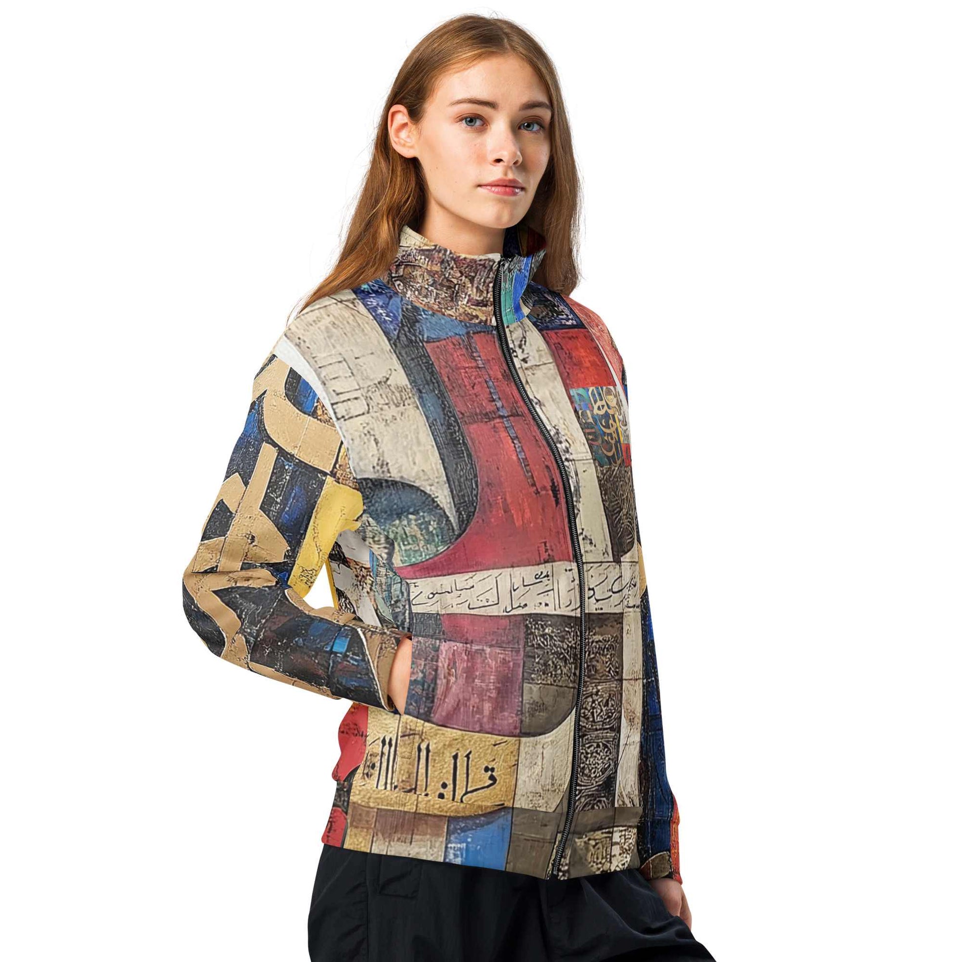 Unisex Track Jacket — Wearable Art by Ahmed Allawimy art Allawimy art Allawi